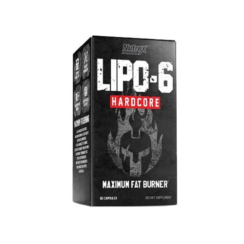 NUTREX Lipo 6 Hardcore - 60caps. - AUSVERKAUF - 31-05