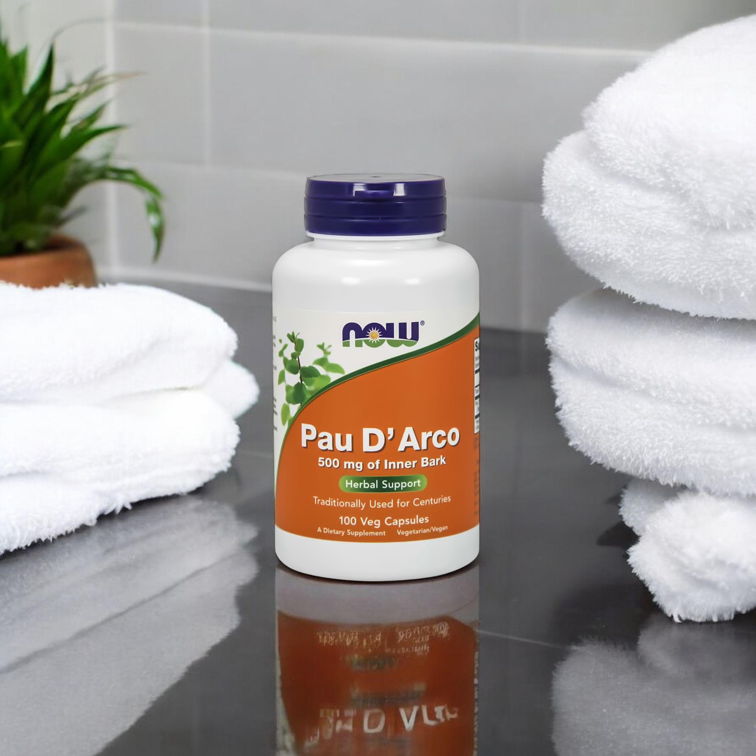 NOW Pau D'Arco 500mg - 100vcaps