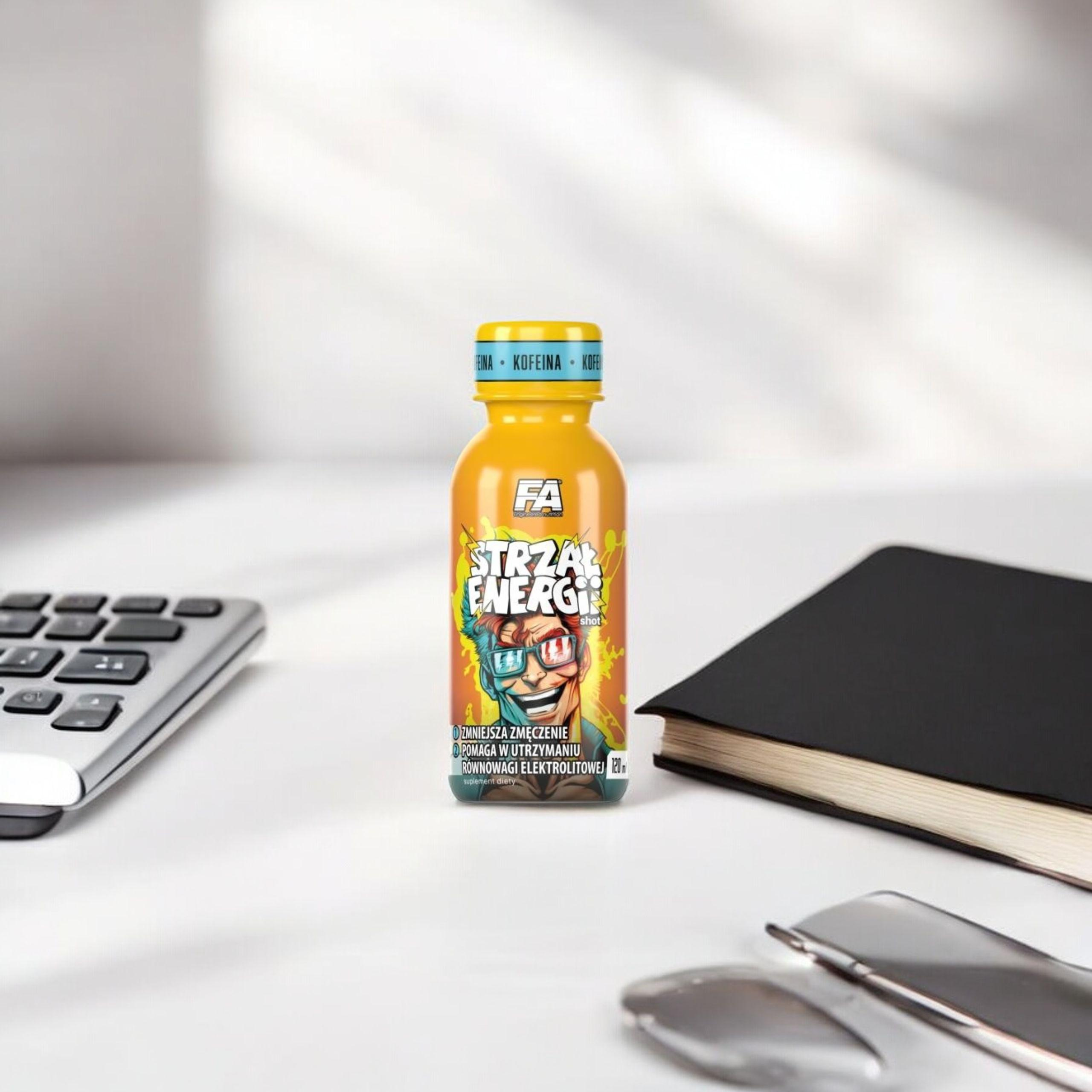 FITNESS AUTHORITY - Strzał Energii Shot - 120ml - Grape Pear