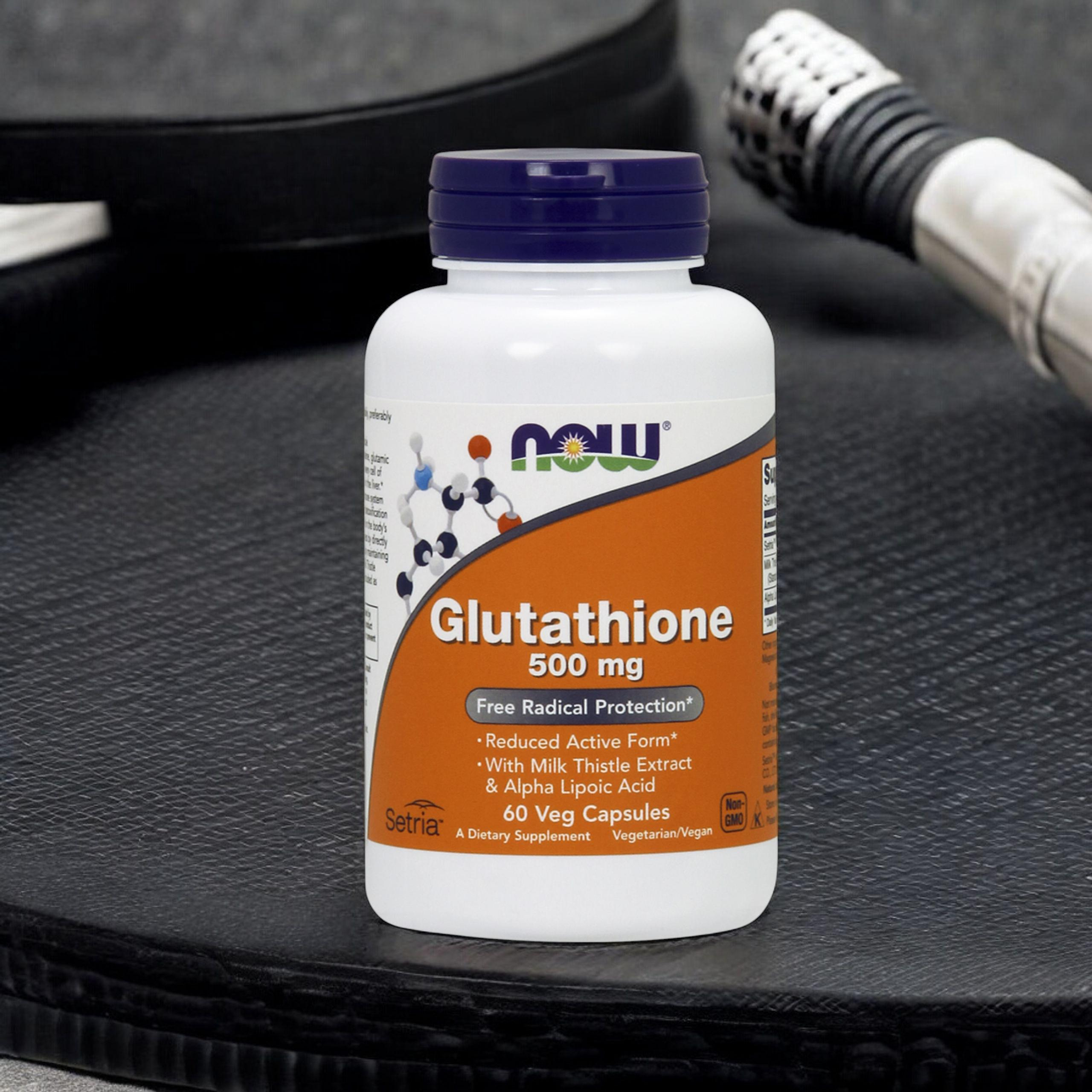 NOW Glutathione 500mg - 60vcaps.