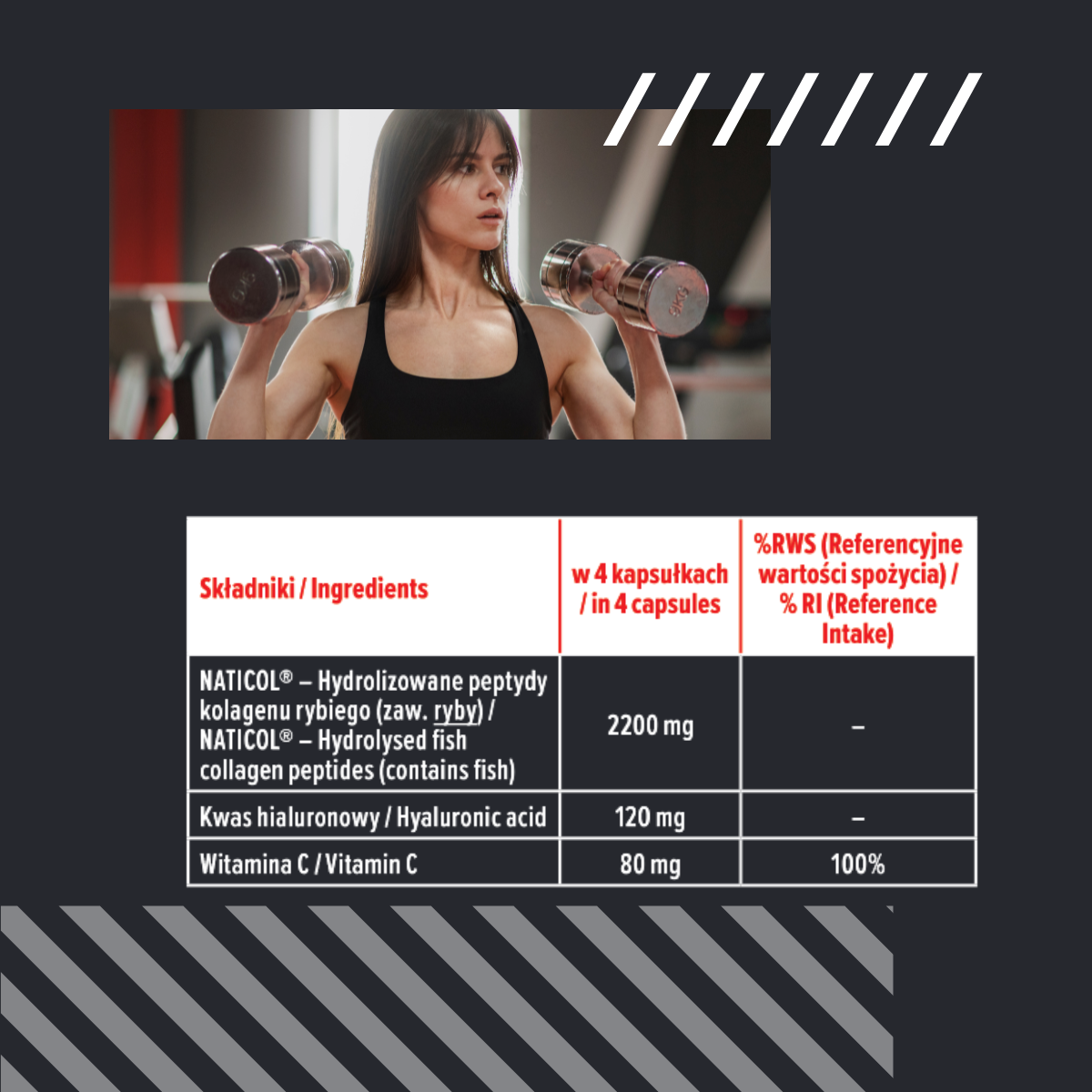 MP NUTRITION Marine Collagen 550mg - 120caps - Fisch Kollagen Naticol