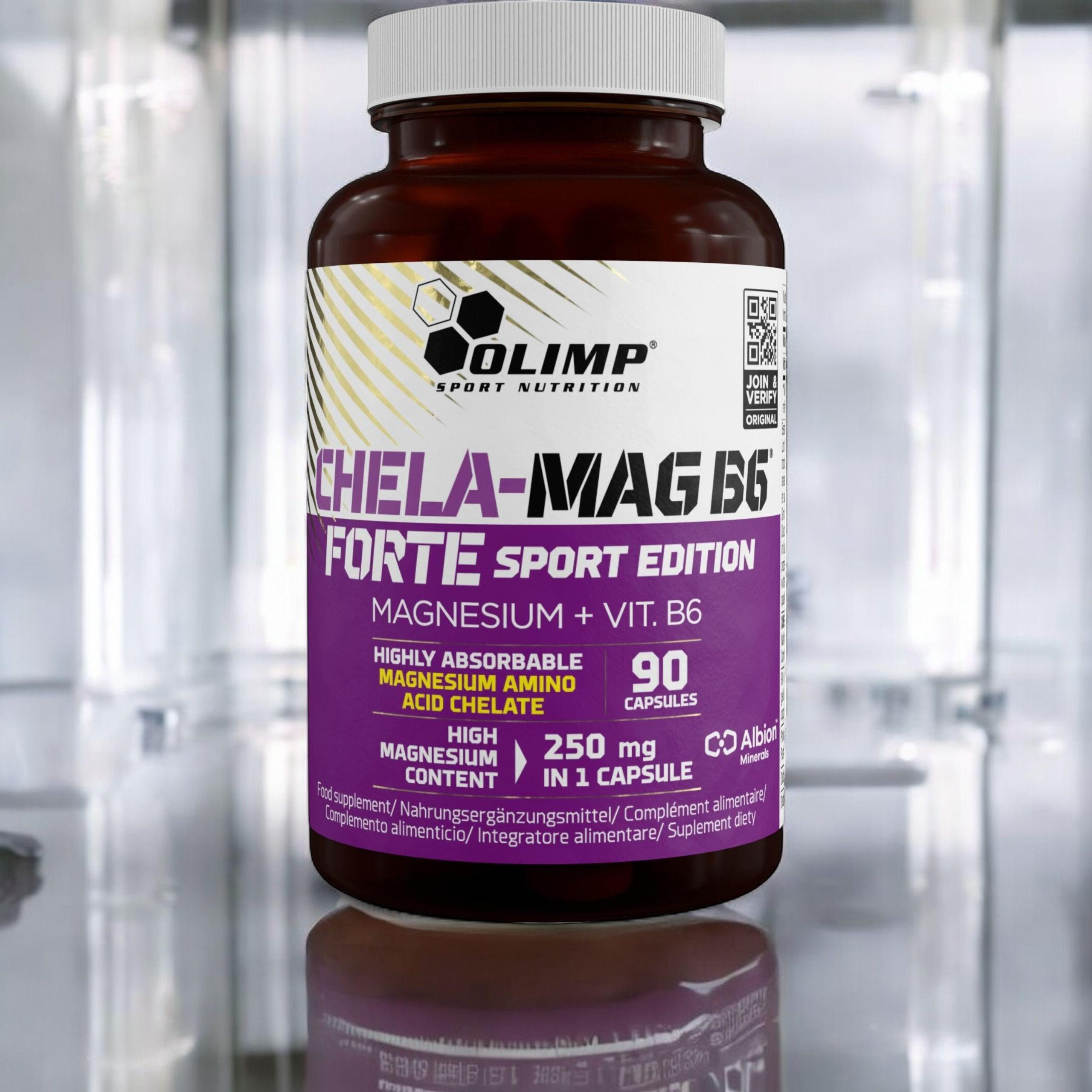 OLIMP - Chela-Mag B6 Forte Sport Edition - 90 Kapseln.