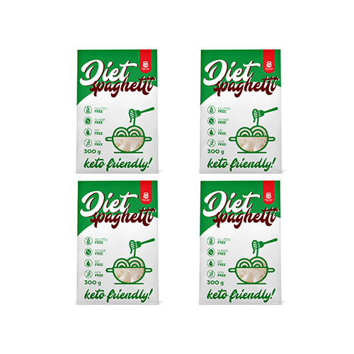 Cheat Meal Nutrition Diet Spaghetti - 4x 400g (4x 300g netto) - Diät Nudeln
