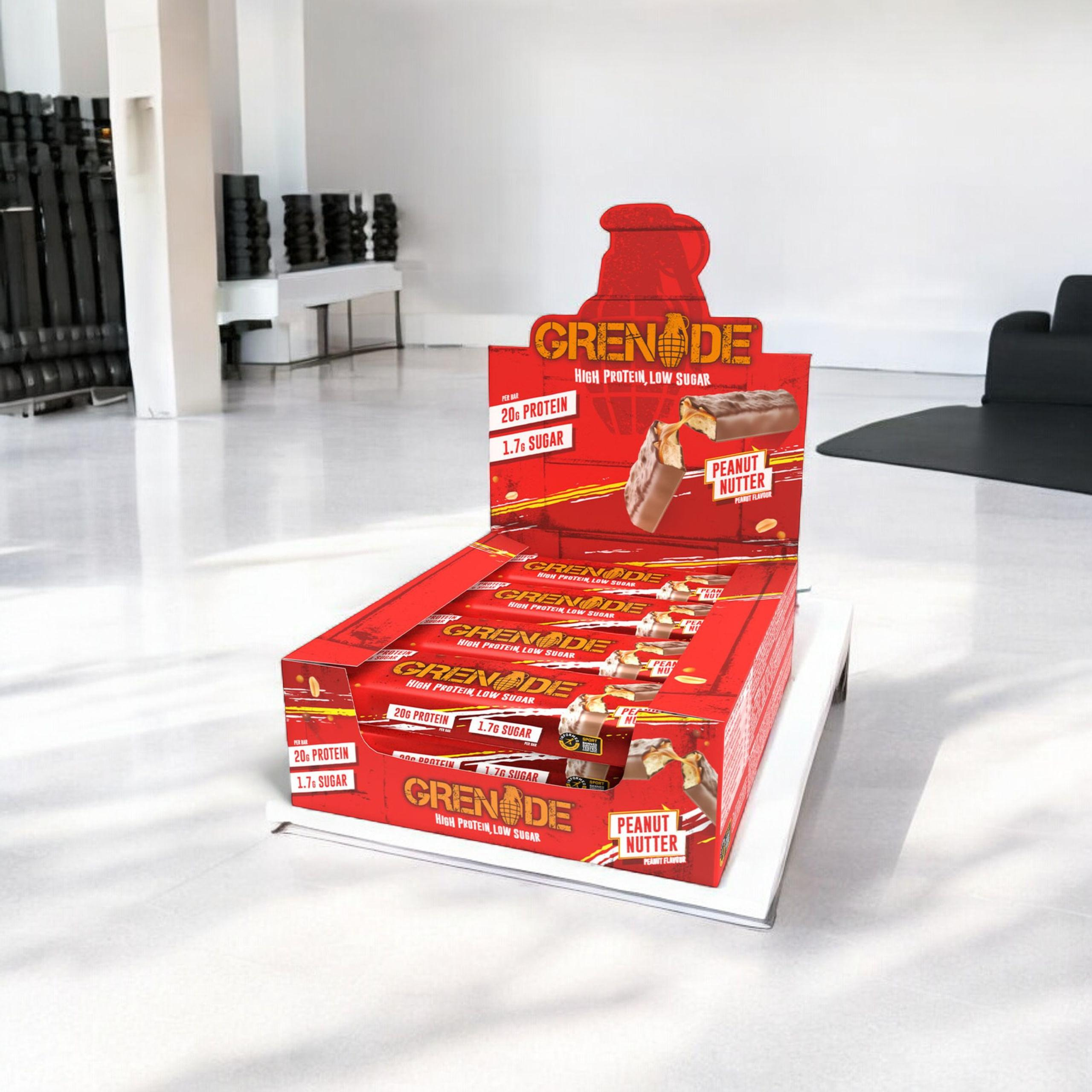 GRENADE - Proteinriegel - 60g x12