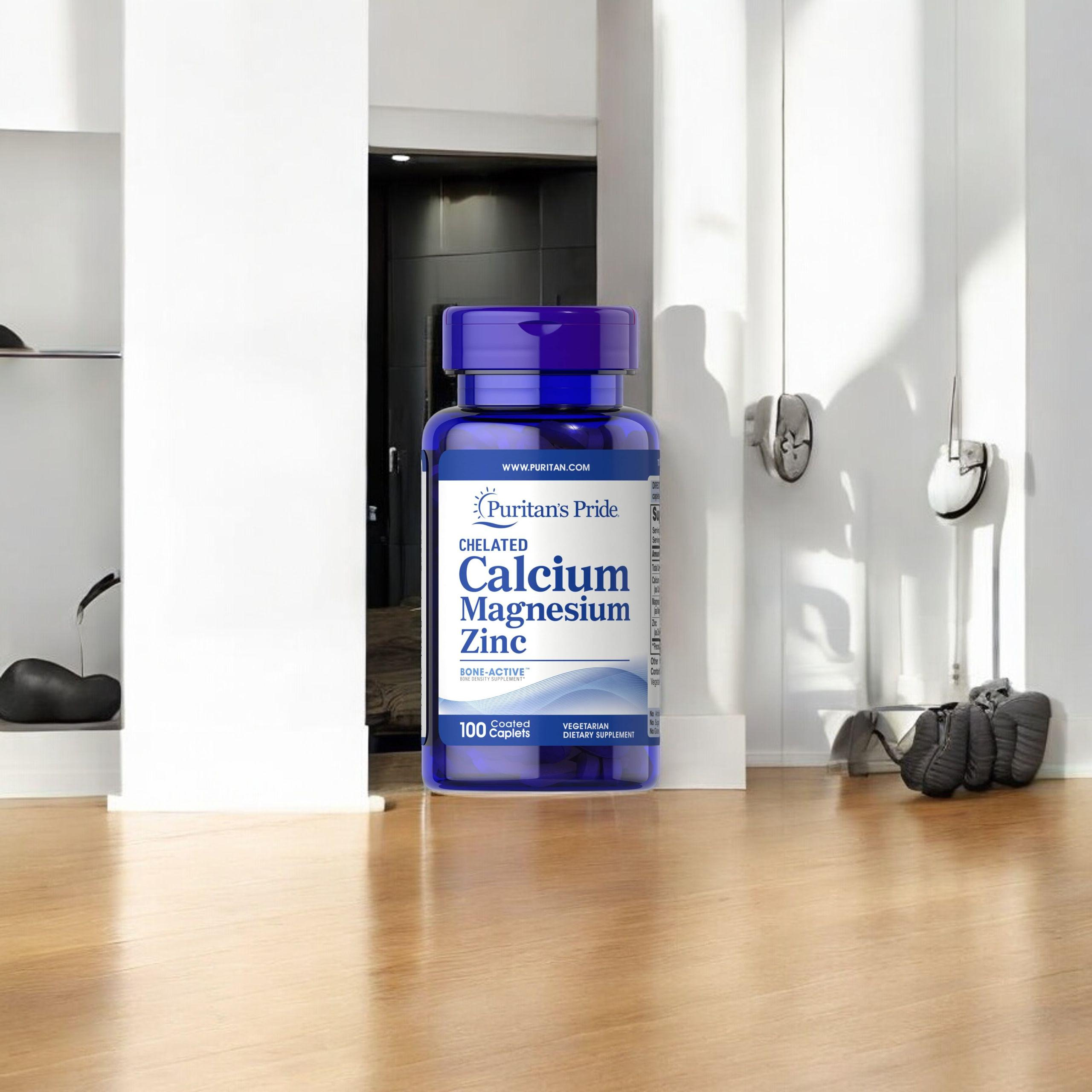 Puritan's Pride Calcium Magnesium Zinc - 100caplets