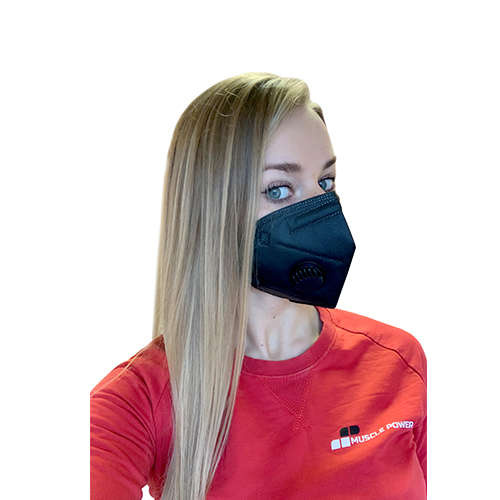 MP GENERATION Schutzmaske FFP2 KN95 - Schutzmaske Mehrfachverwendung mit Filter - 5 Stück