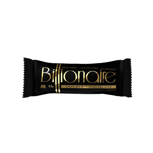 FITNESS AUTHORITY Billionaire Bar - 45g - Double Chocolate - AUSVERKAUF - 31-10