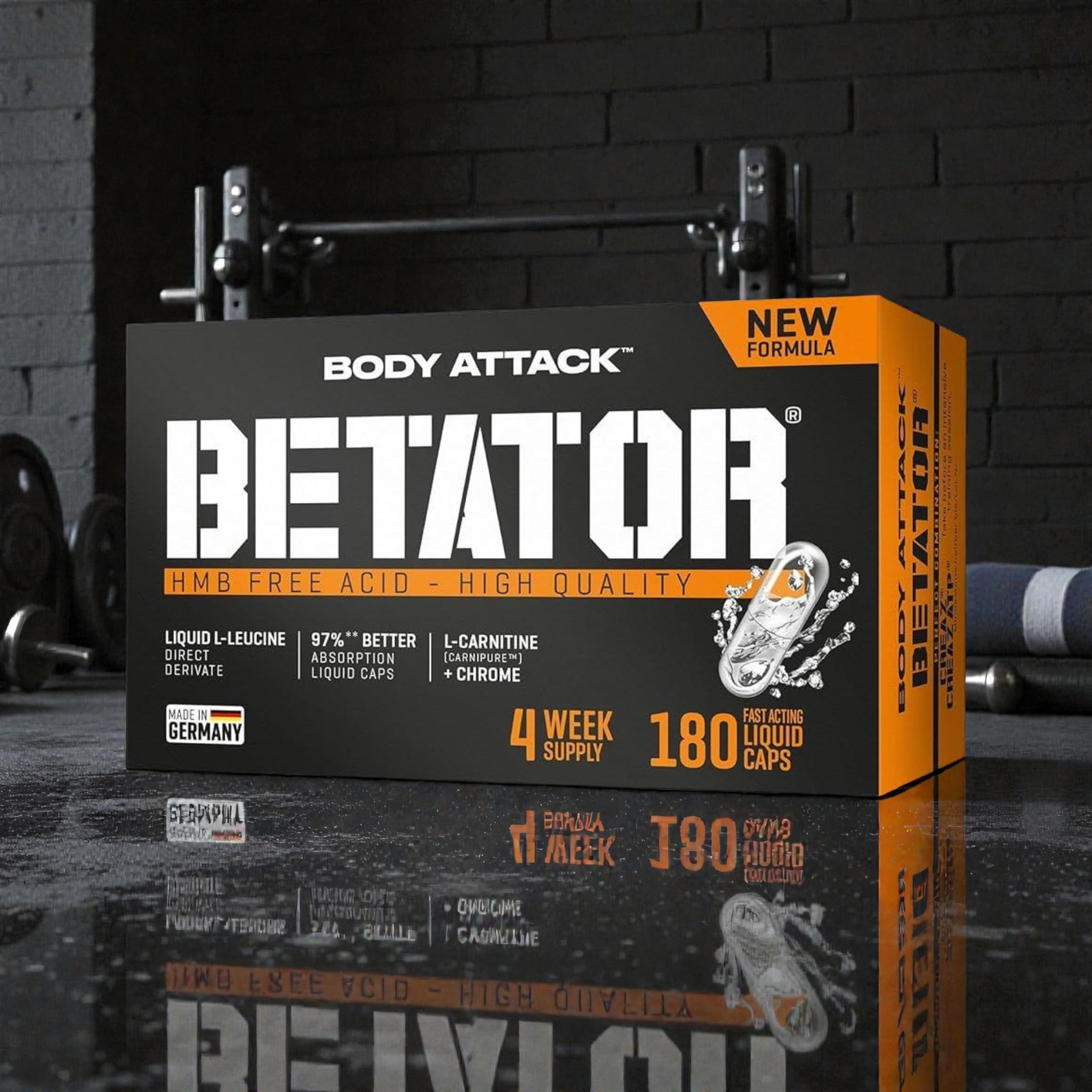 BODY ATTACK - Betator - 180Kaps.