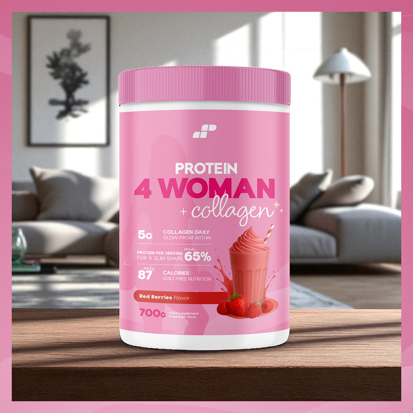 Protein 4 Woman + Collagen - 700g