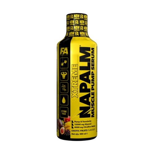 FITNESS AUTHORITY Napalm Muscle Pump Serum - 480ml - ExoticFruits - AUSVERKAUF - 31-03