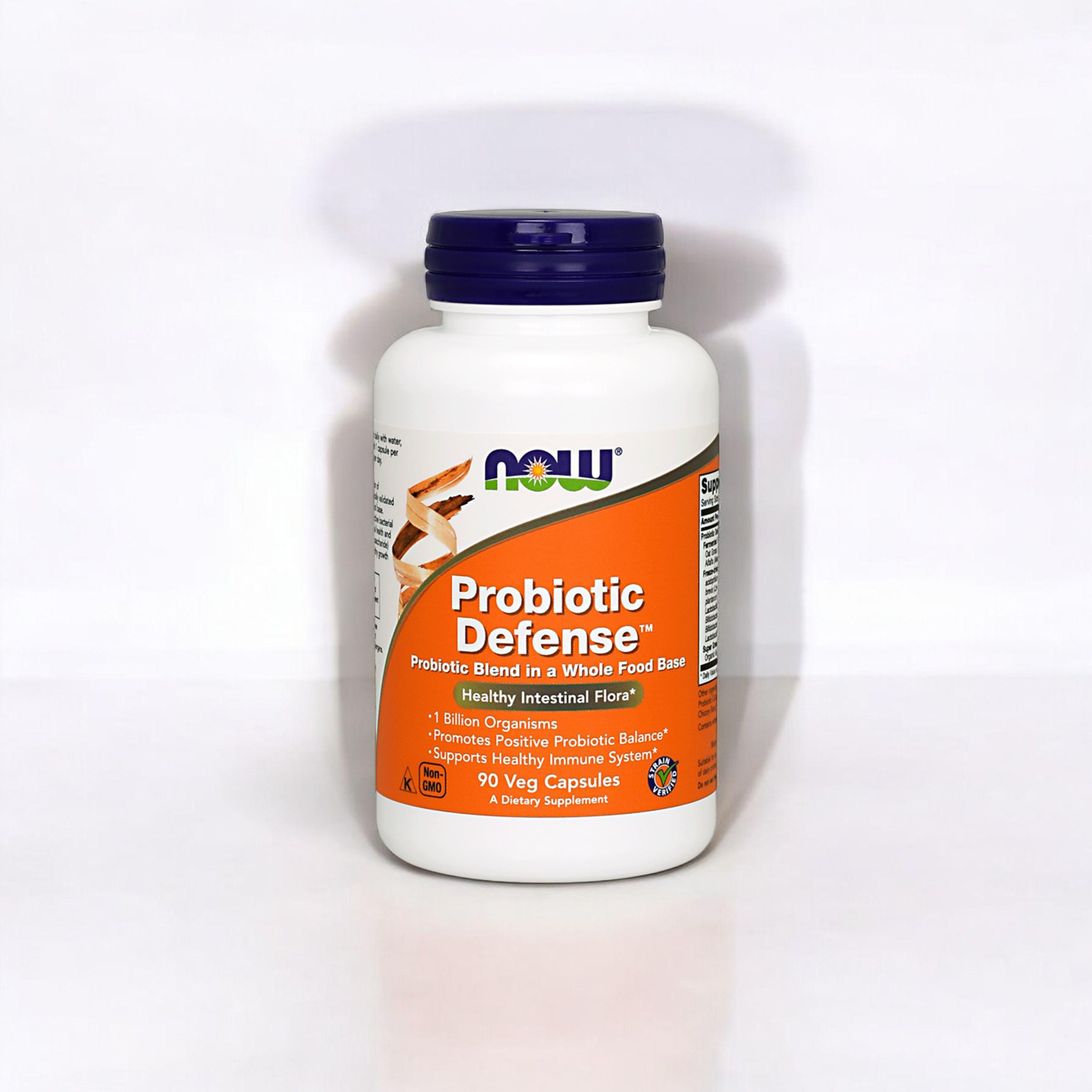 NOW Probiotic Defense - 90vegcaps