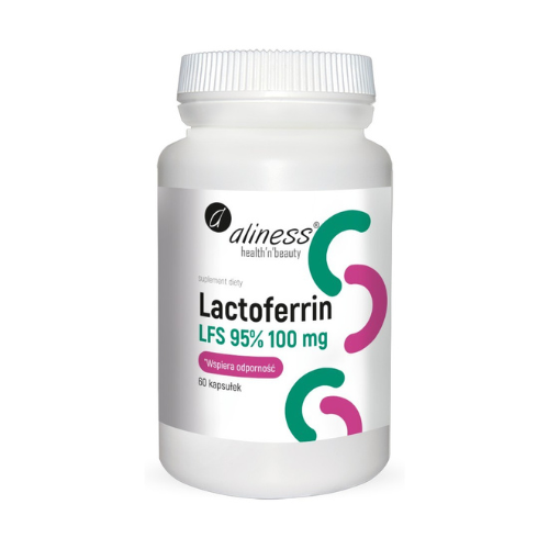 ALINESS Lactoferrin LFS 95% 100mg - 60caps.