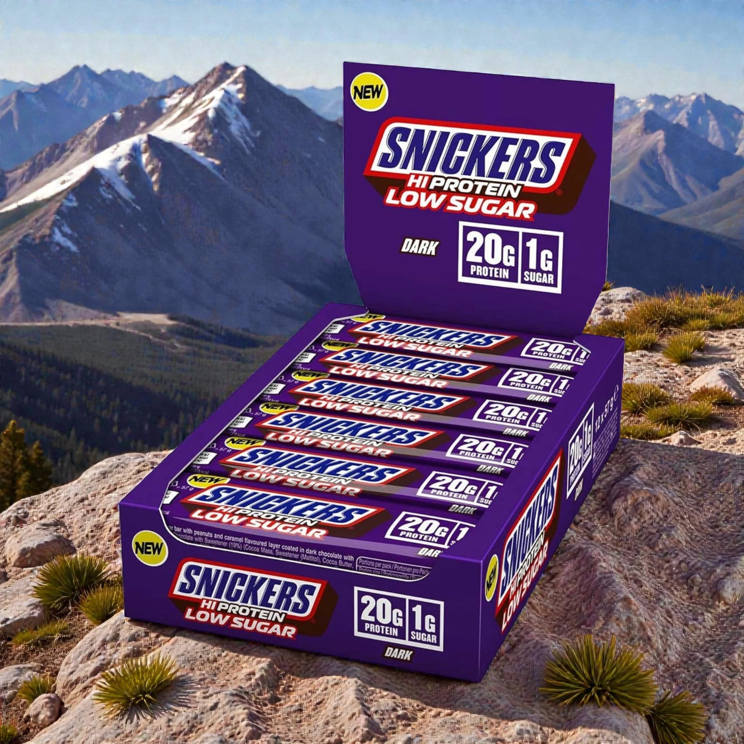 Mars - HIProtein Low Sugar Bar - 57g x12 