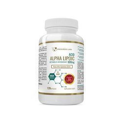 PROGRESS LABS Alpha Lipoic Acid 600mg - 120vcaps - AUSVERKAUF