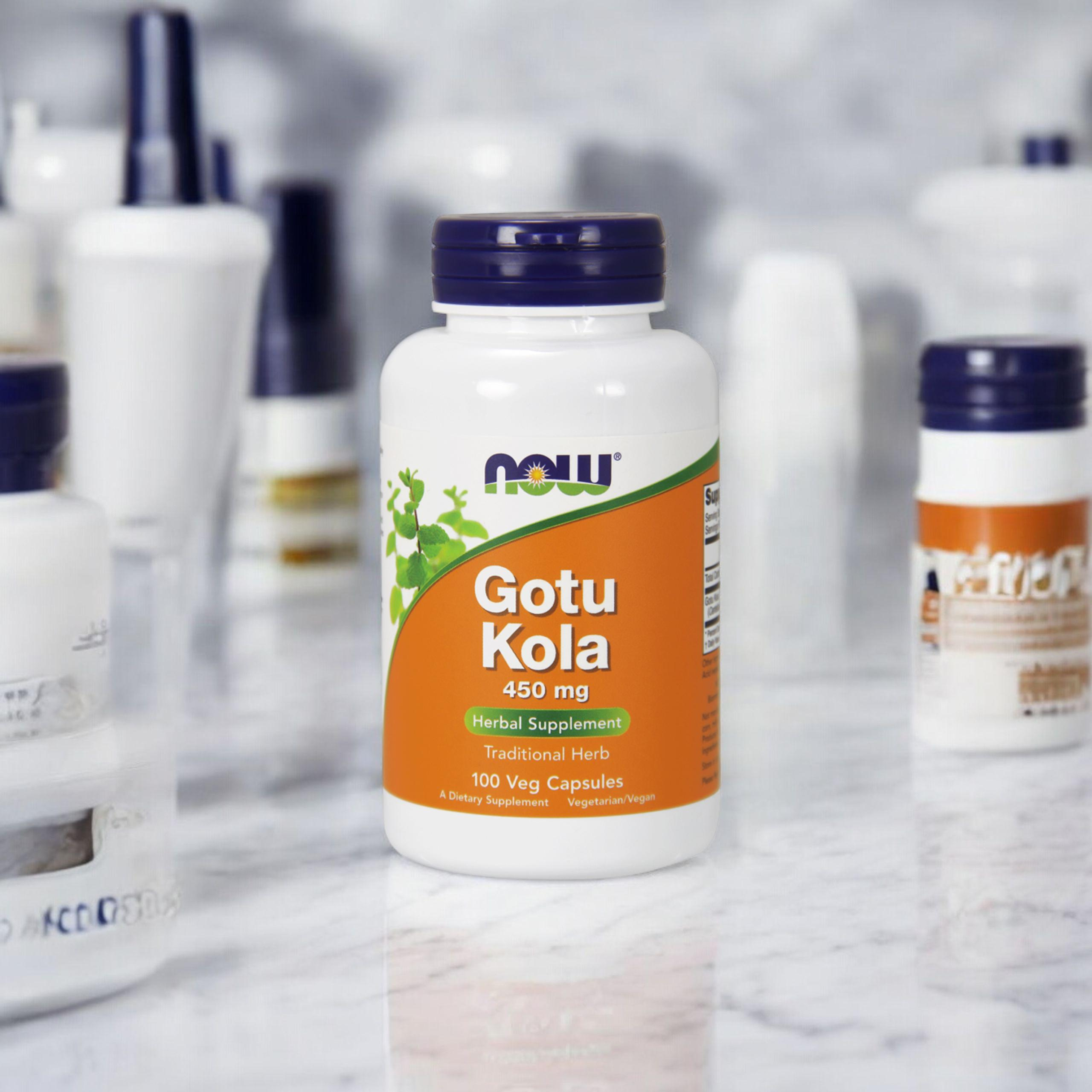 NOW Gotu Kola 450mg - 100vcaps