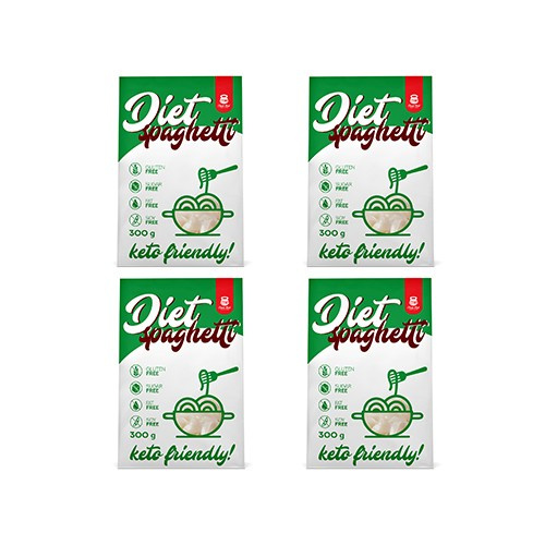 Cheat Meal Nutrition Diet Spaghetti - 4x 400g (4x 300g netto) - Diät Nudeln