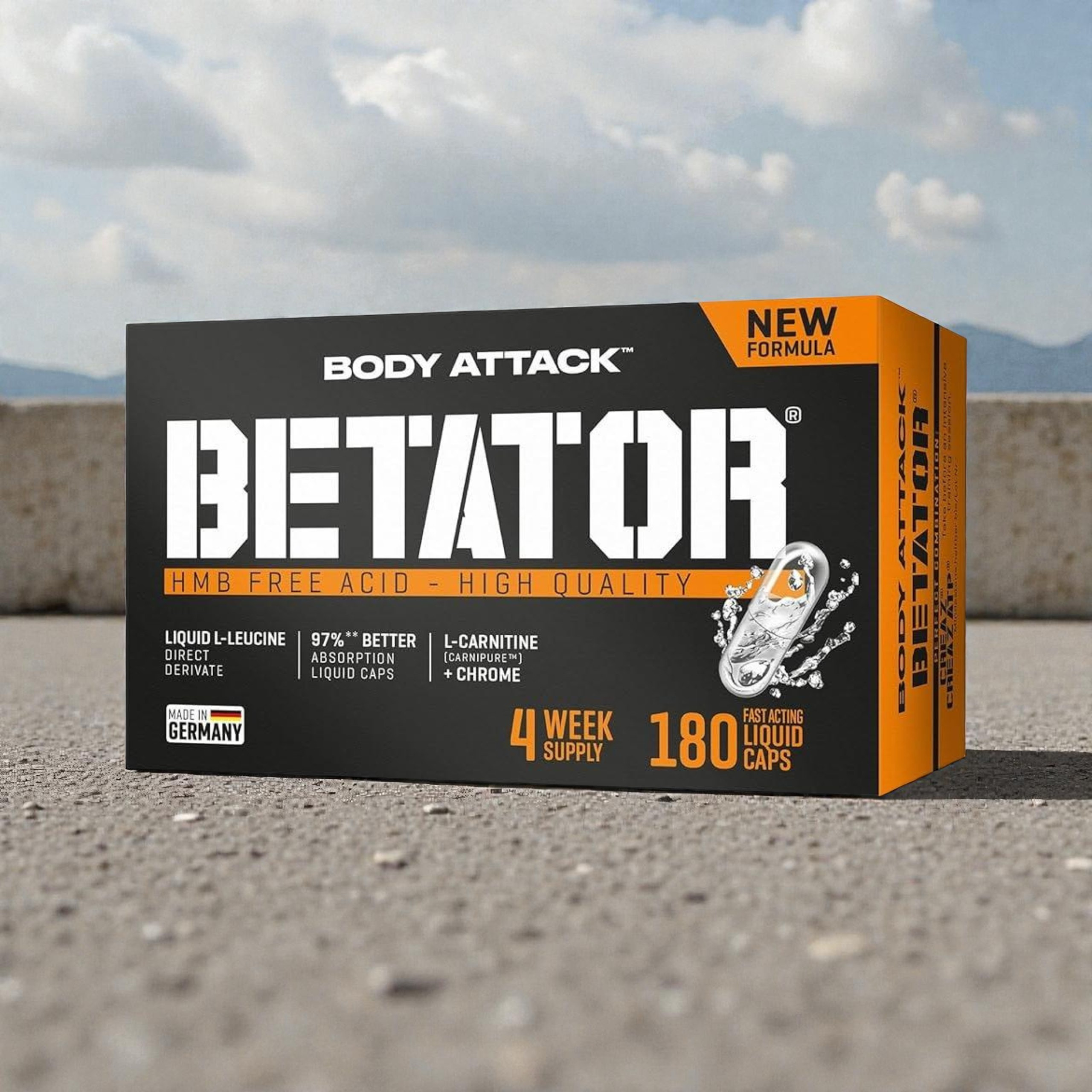 BODY ATTACK - Betator - 180Kaps.
