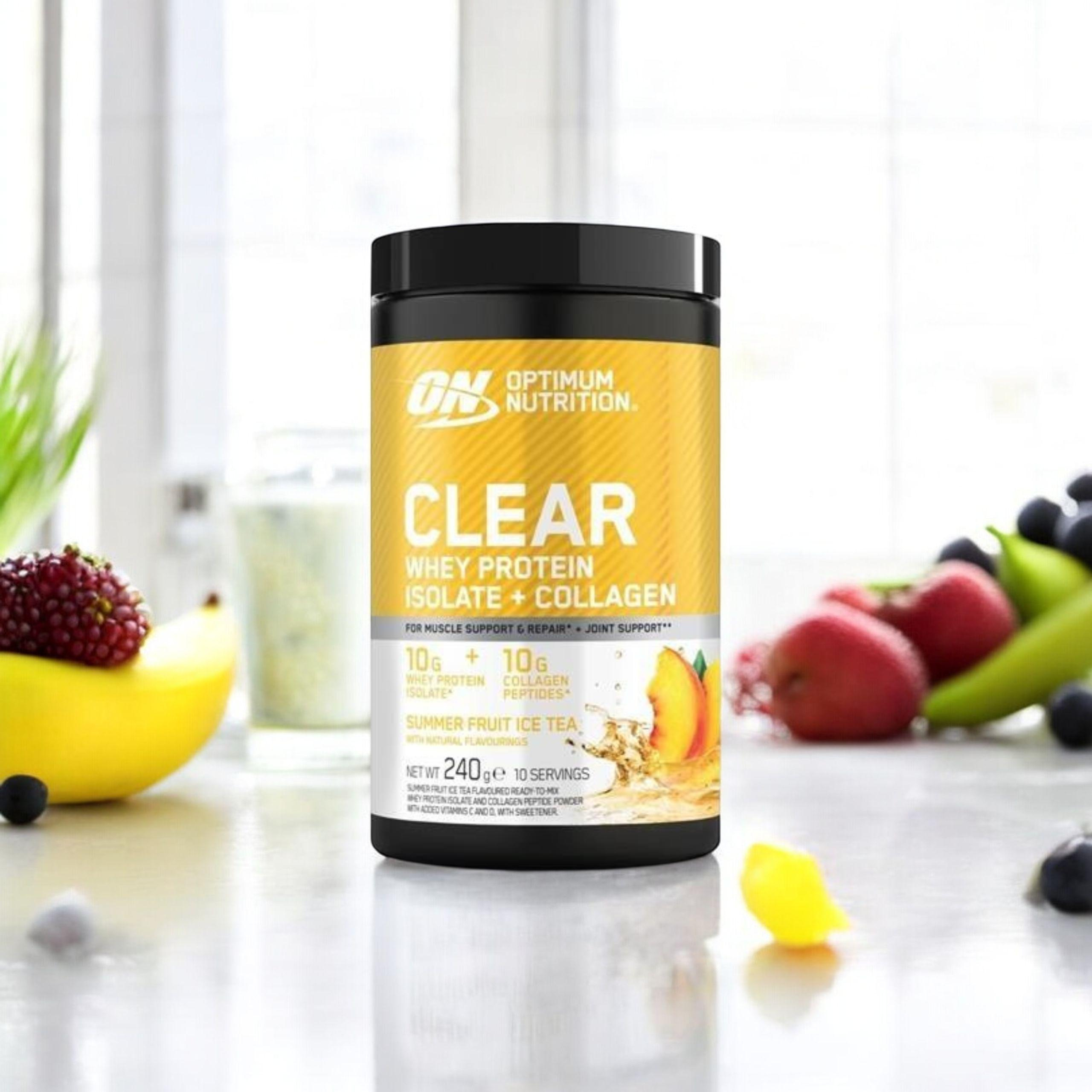 OPTIMUM NUTRITION - Whey Kollagen - 240g - Sommer Frucht Eistee