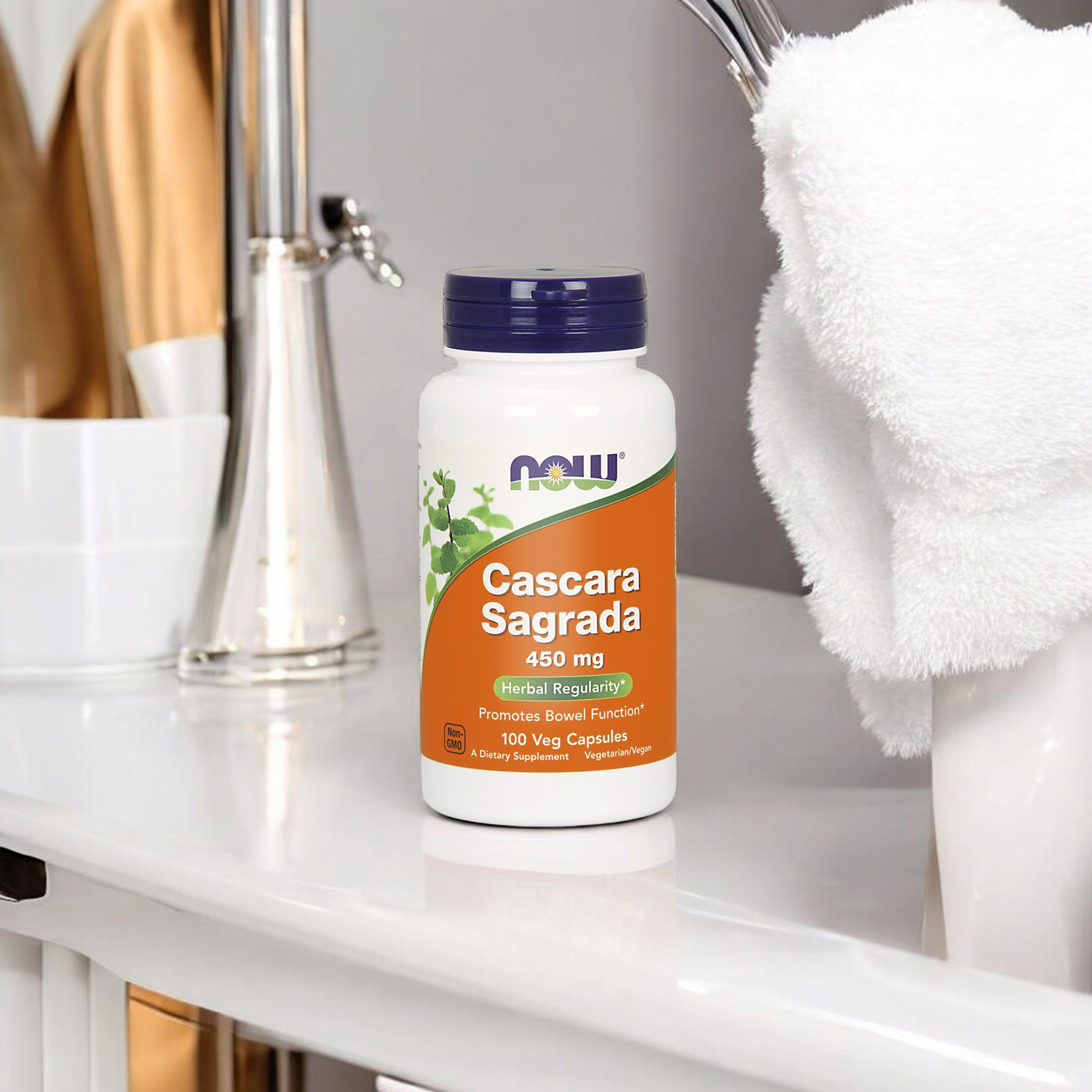 NOW Cascara Sagrada 450mg - 100vcaps