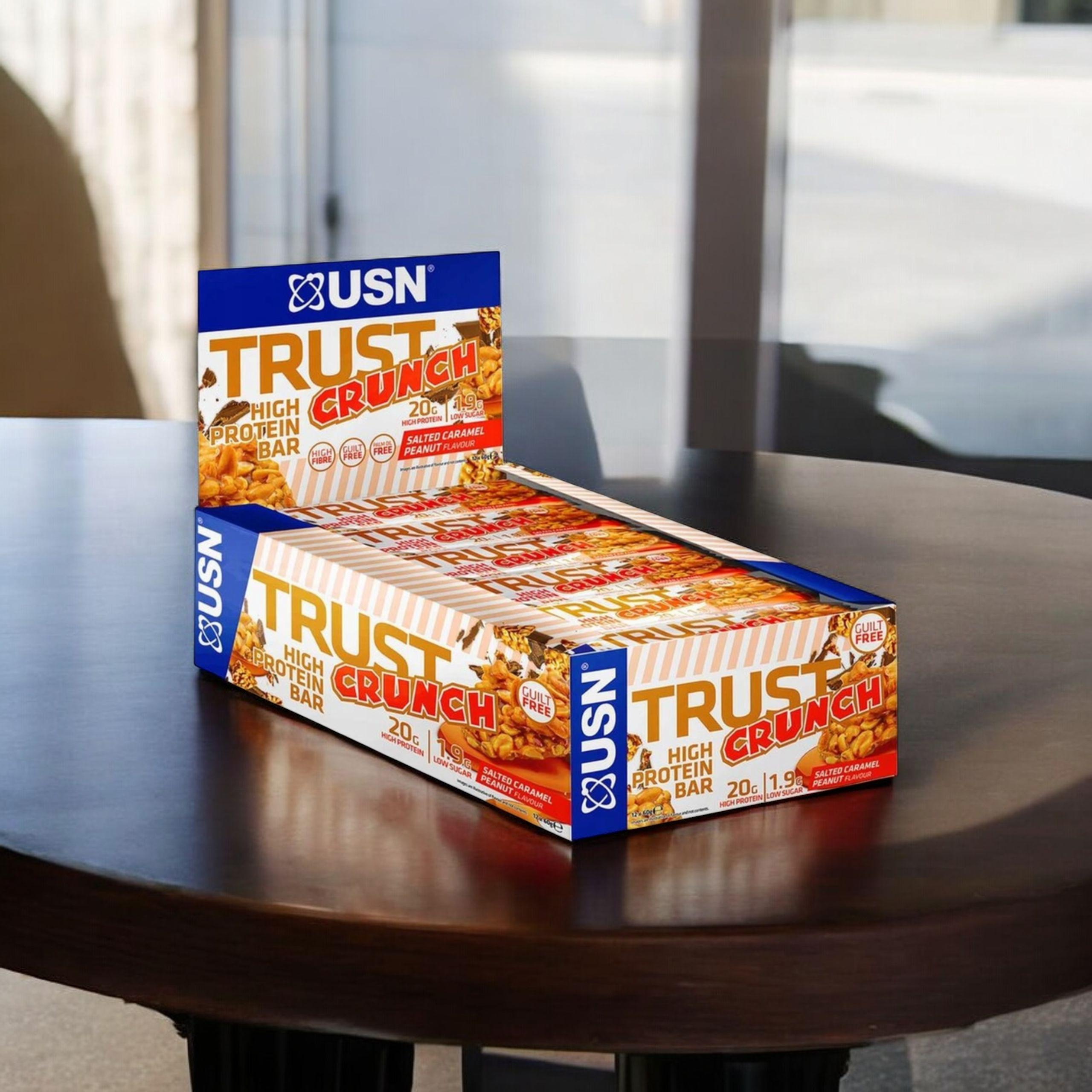 USN - Trust Crunch - 12x 60g - AUSVERKAUF - 31-03