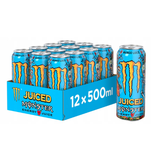 MONSTER Monster Juiced Mango Loco - 12x 500ml