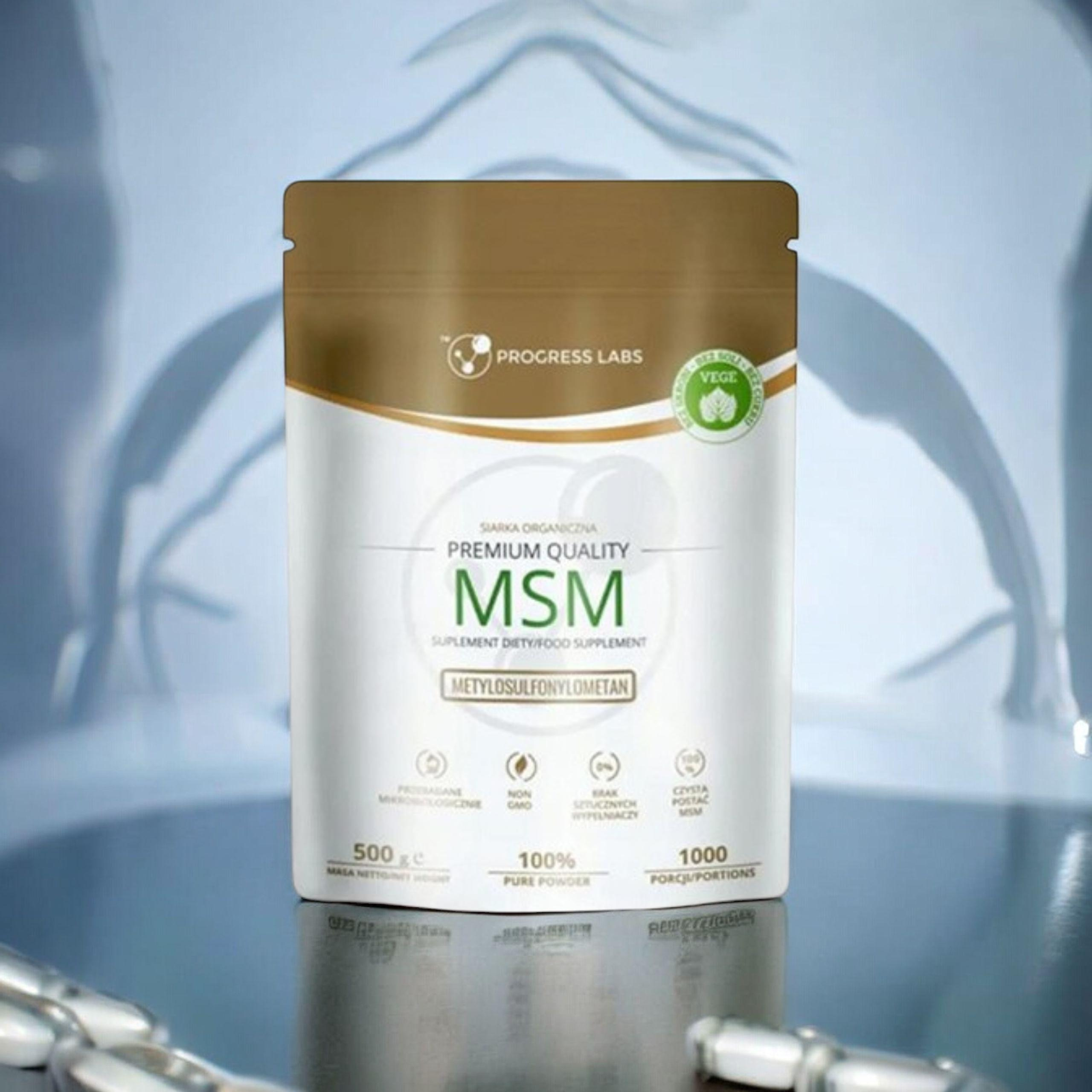 PROGRESS LABS MSM (Organischer Schwefel) - 500g