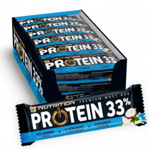 GO ON NUTRITION - Go On Protein 33% Riegel - 25x 50g