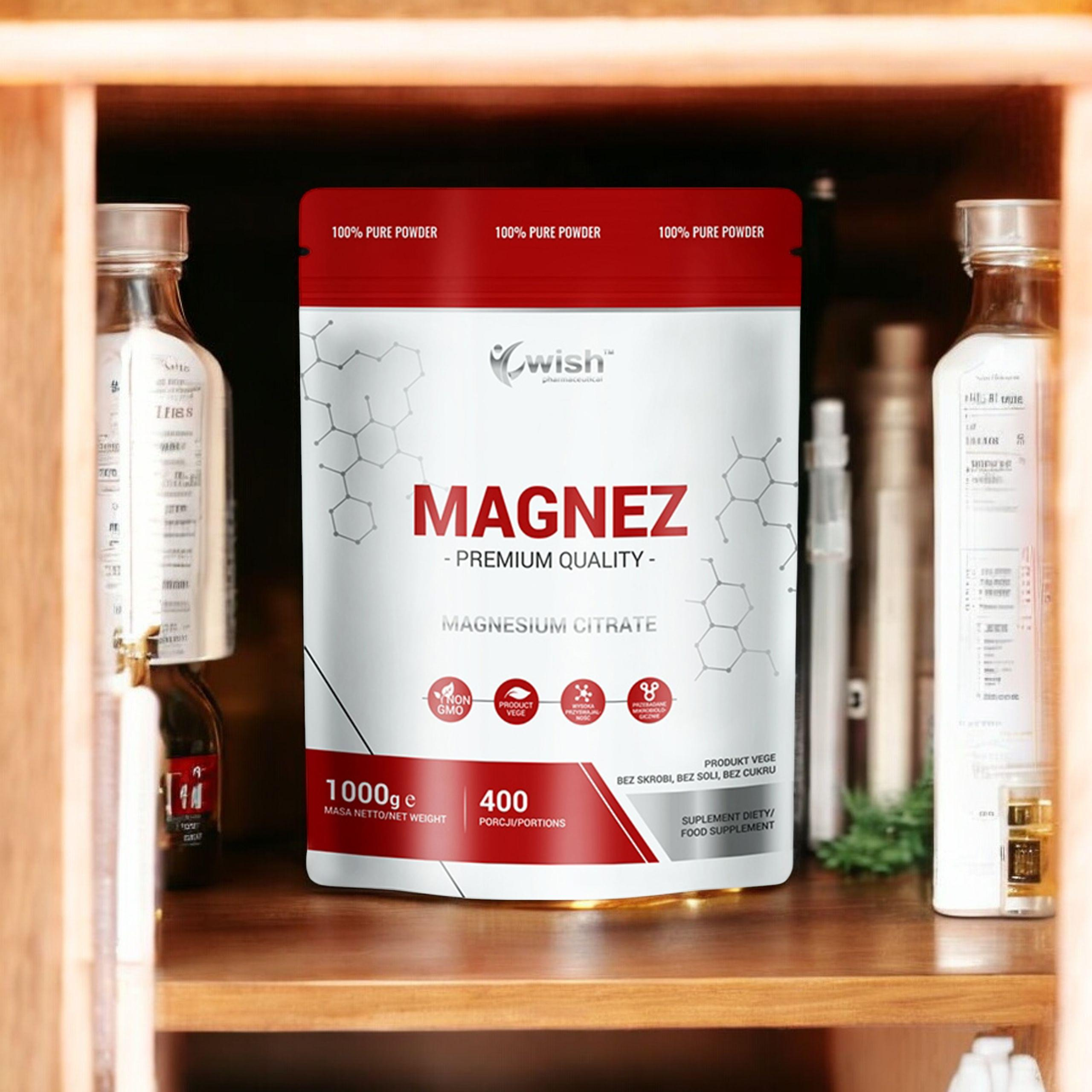 WISH Pharmaceutical Magnesiumcitrat - 1000g