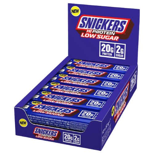 Mars - Baton Snickers HIProtein Low Sugar Bar - 57g x12 - Milk Ch