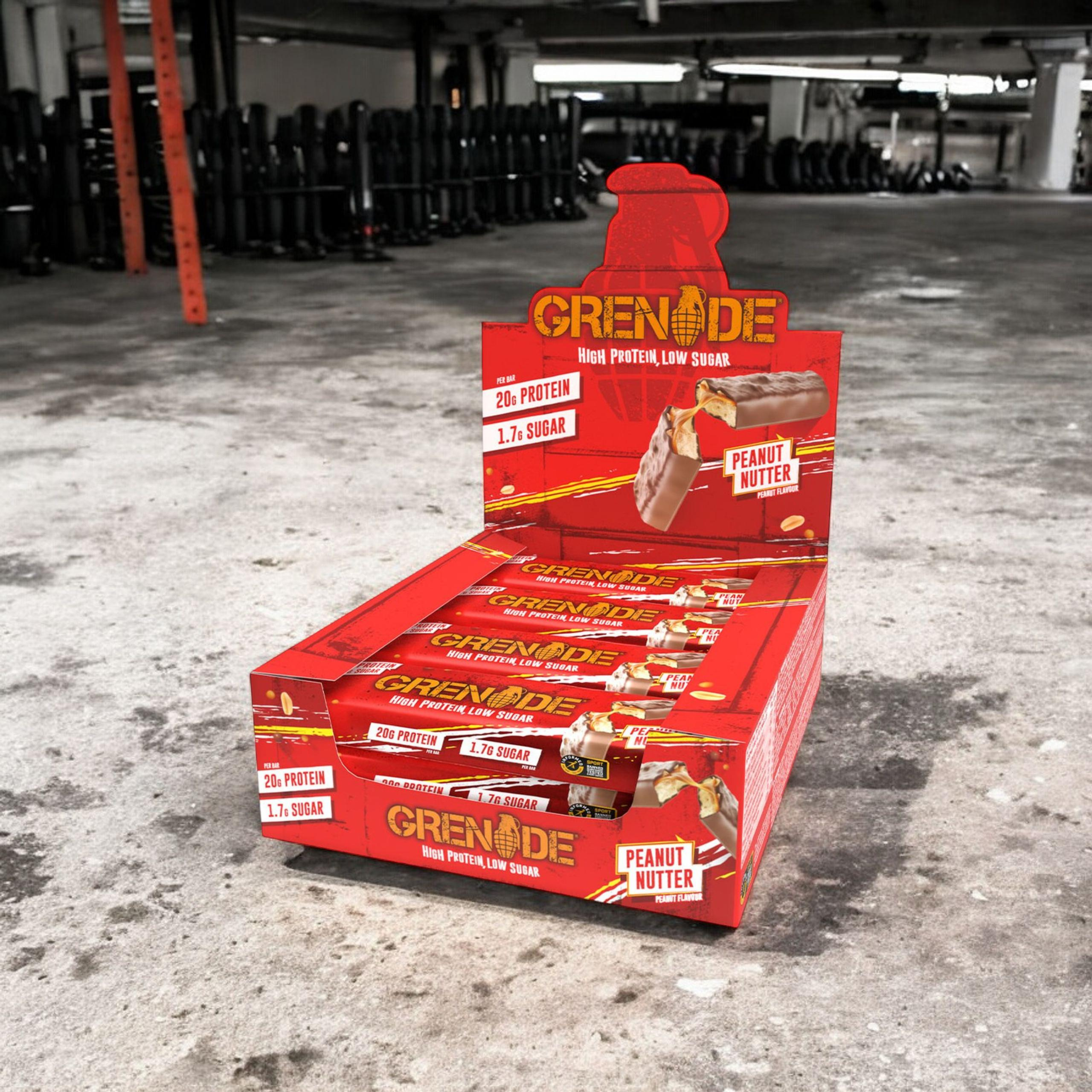 GRENADE - Proteinriegel - 60g x12