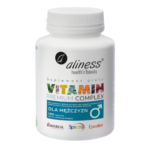 ALINESS - Vitaminkomplex Für Männer - 120 Tabl.