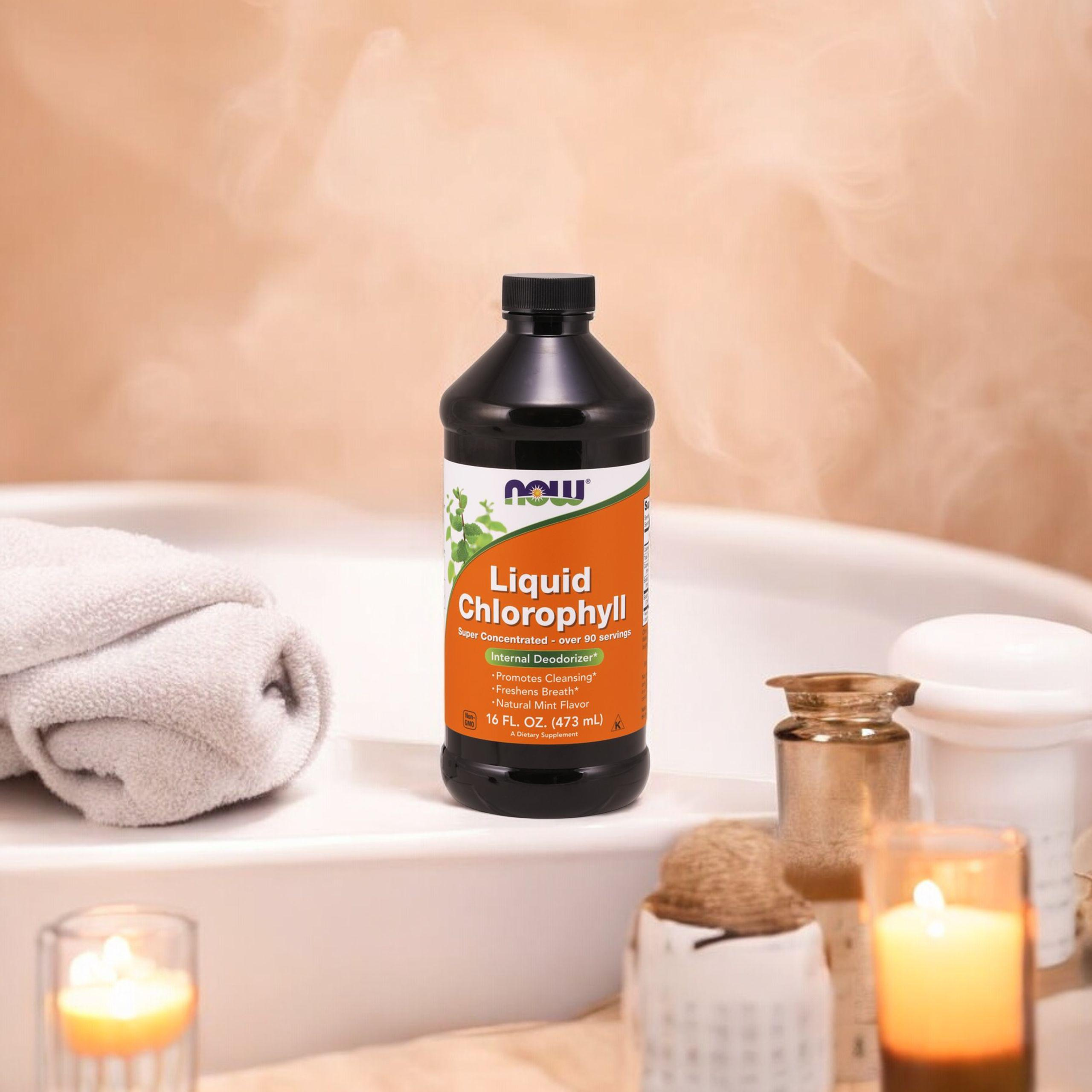 NOW Liquid Chlorophyll - 473ml - Flüssiger Chlorophyll