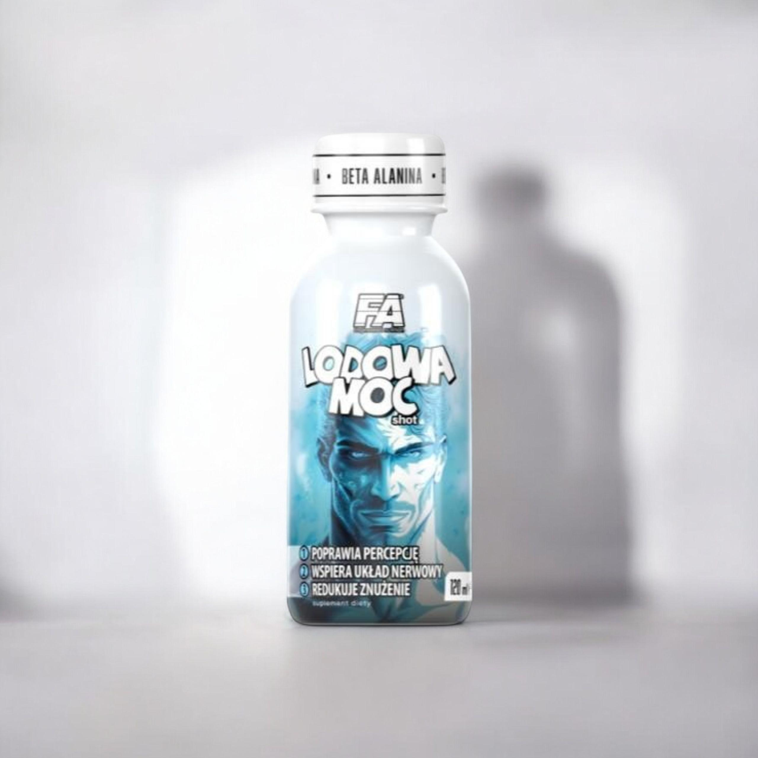 FITNESS AUTHORITY - Eisige Kraft Shot - 12x 120ml - Zitronen-Eistee