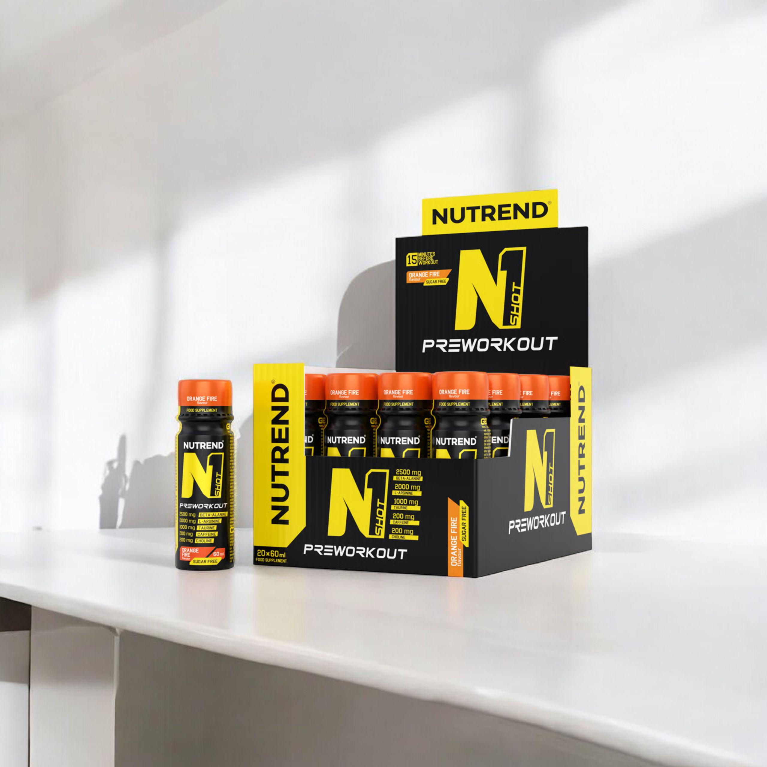 NUTREND - N1 Shot PreWorkout - 20x 60ml