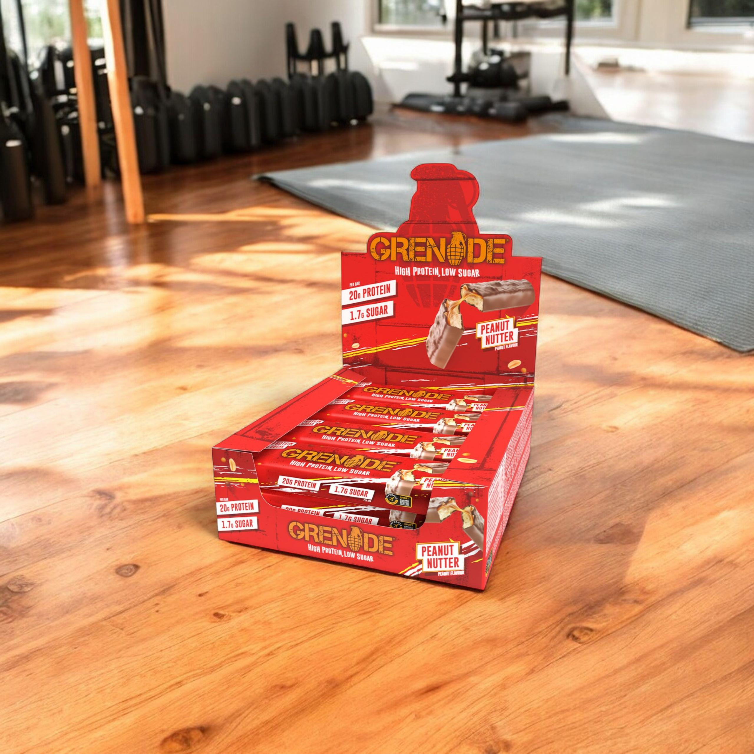 GRENADE - Proteinriegel - 60g x12