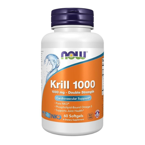 NOW - Krillöl 1000mg - 60 Weichkapseln