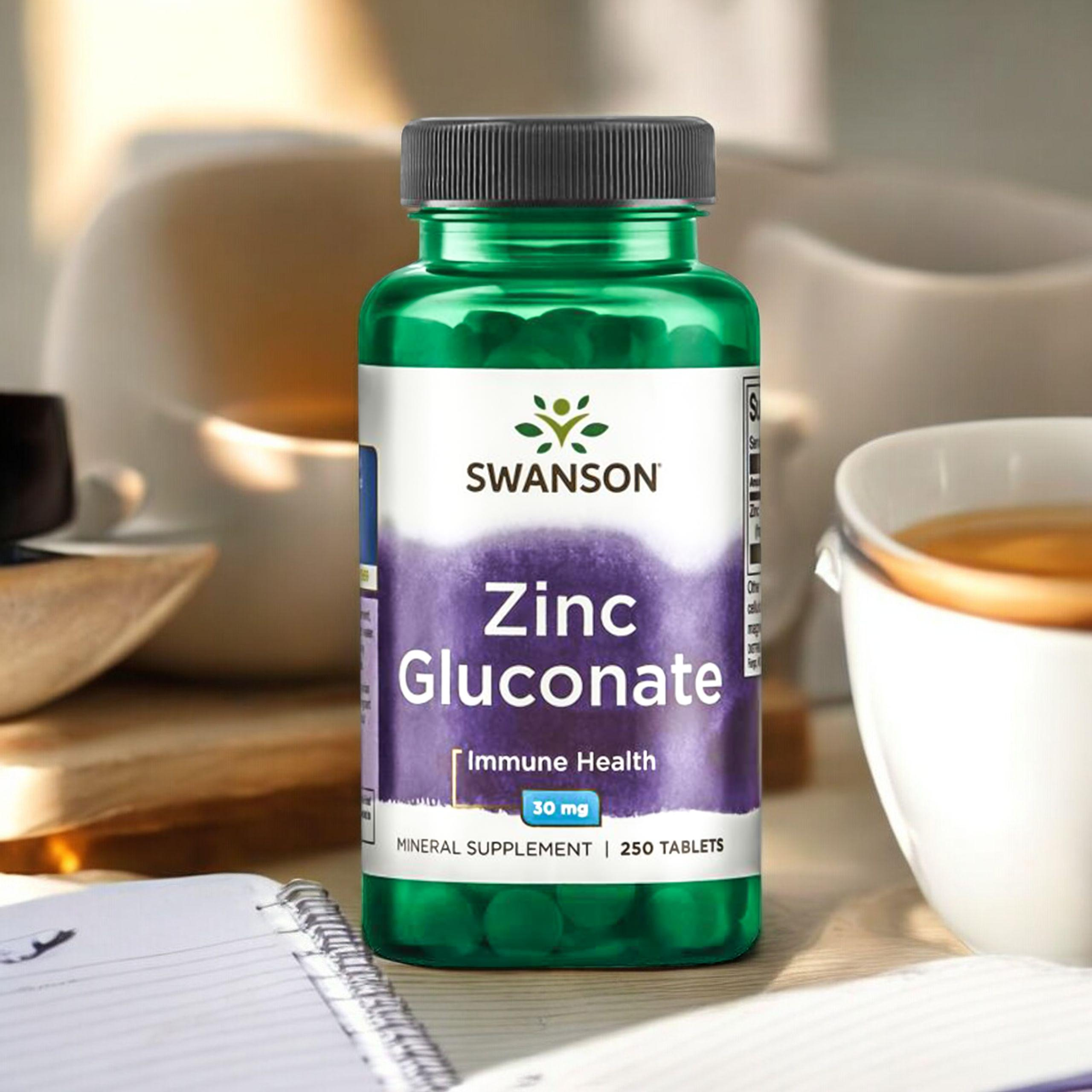 SWANSON Zink (Gluconat) 30mg - 250tabs