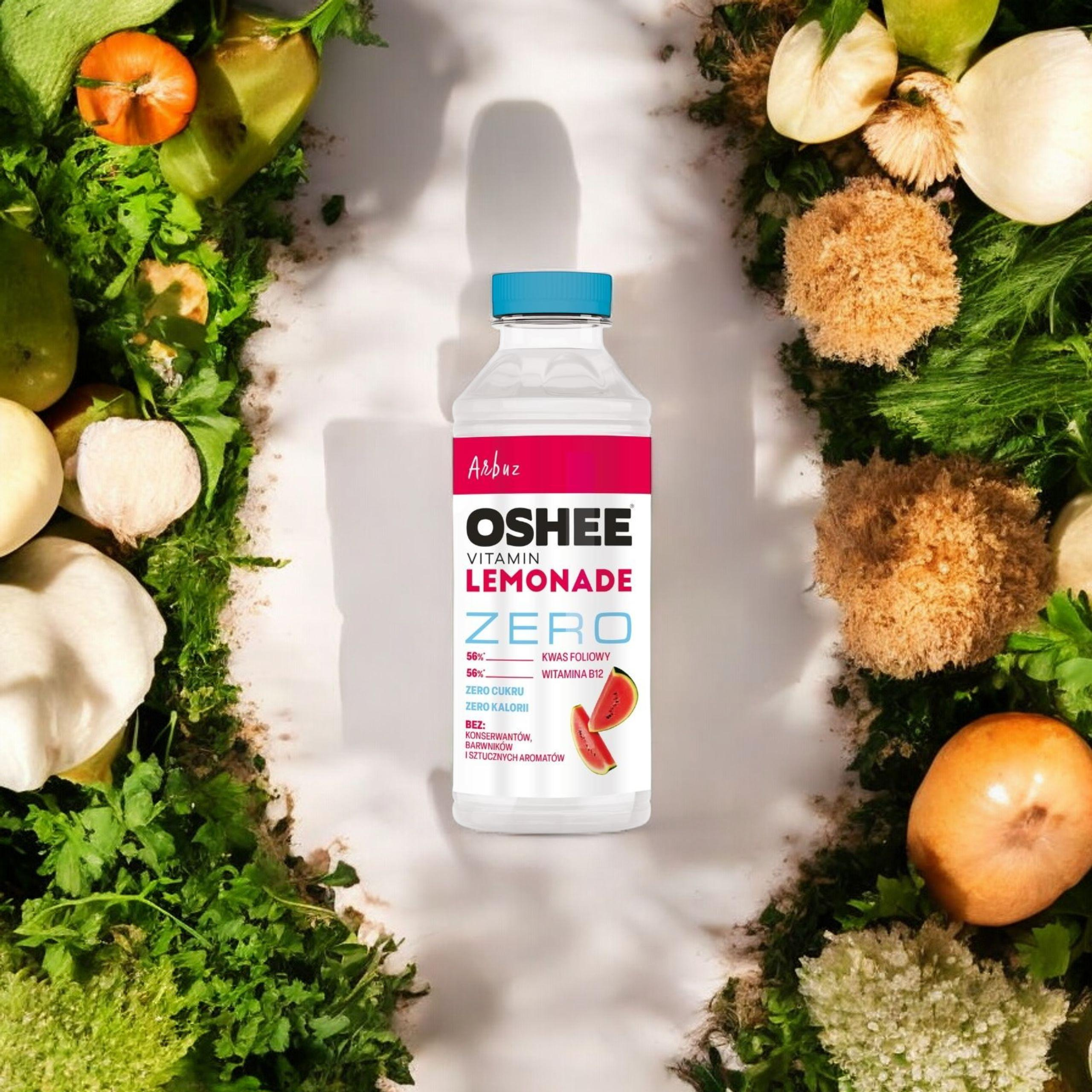 OSHEE - Vitamin-Limonade Zero - 555ml - Wassermelone