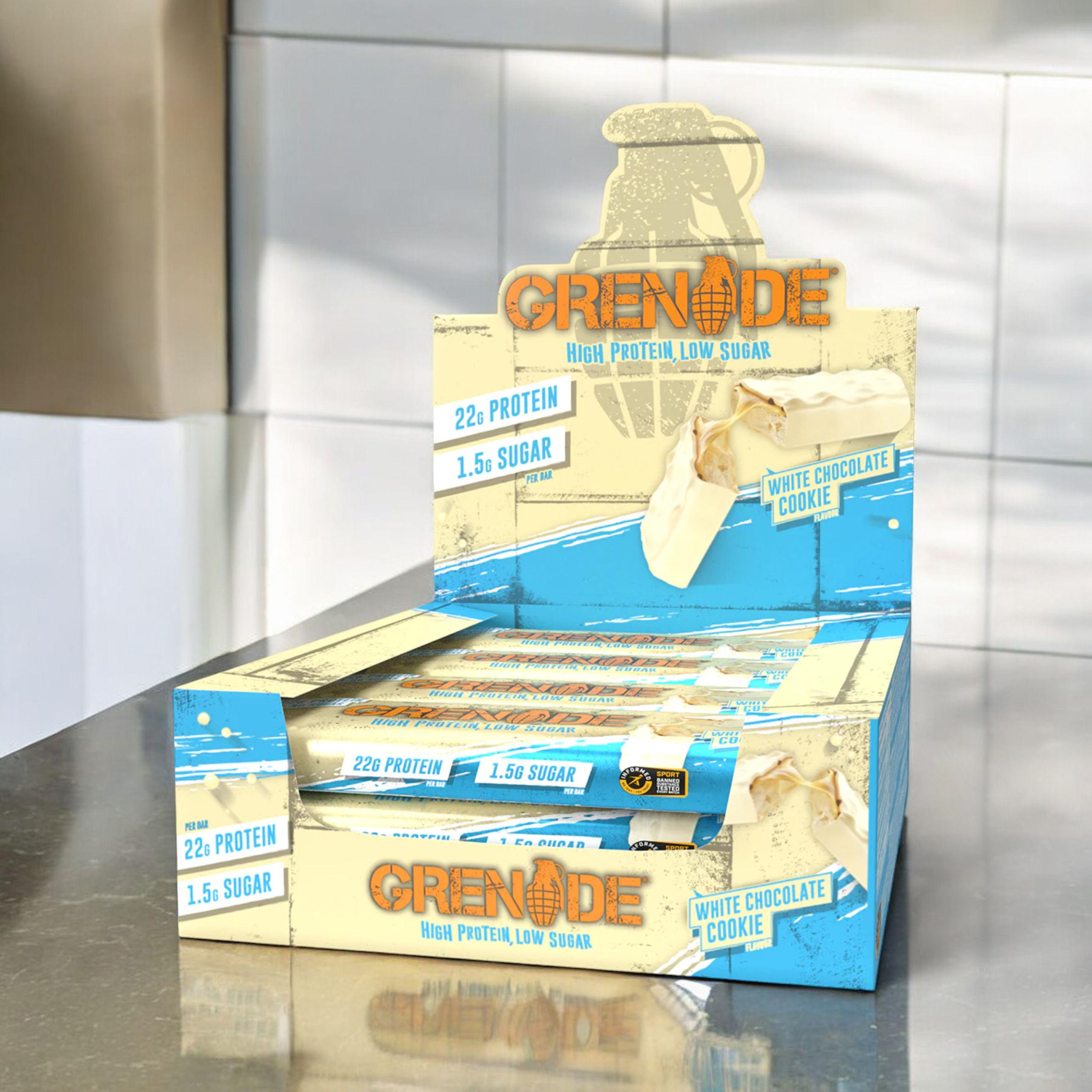 GRENADE - Proteinriegel - 12x 60g