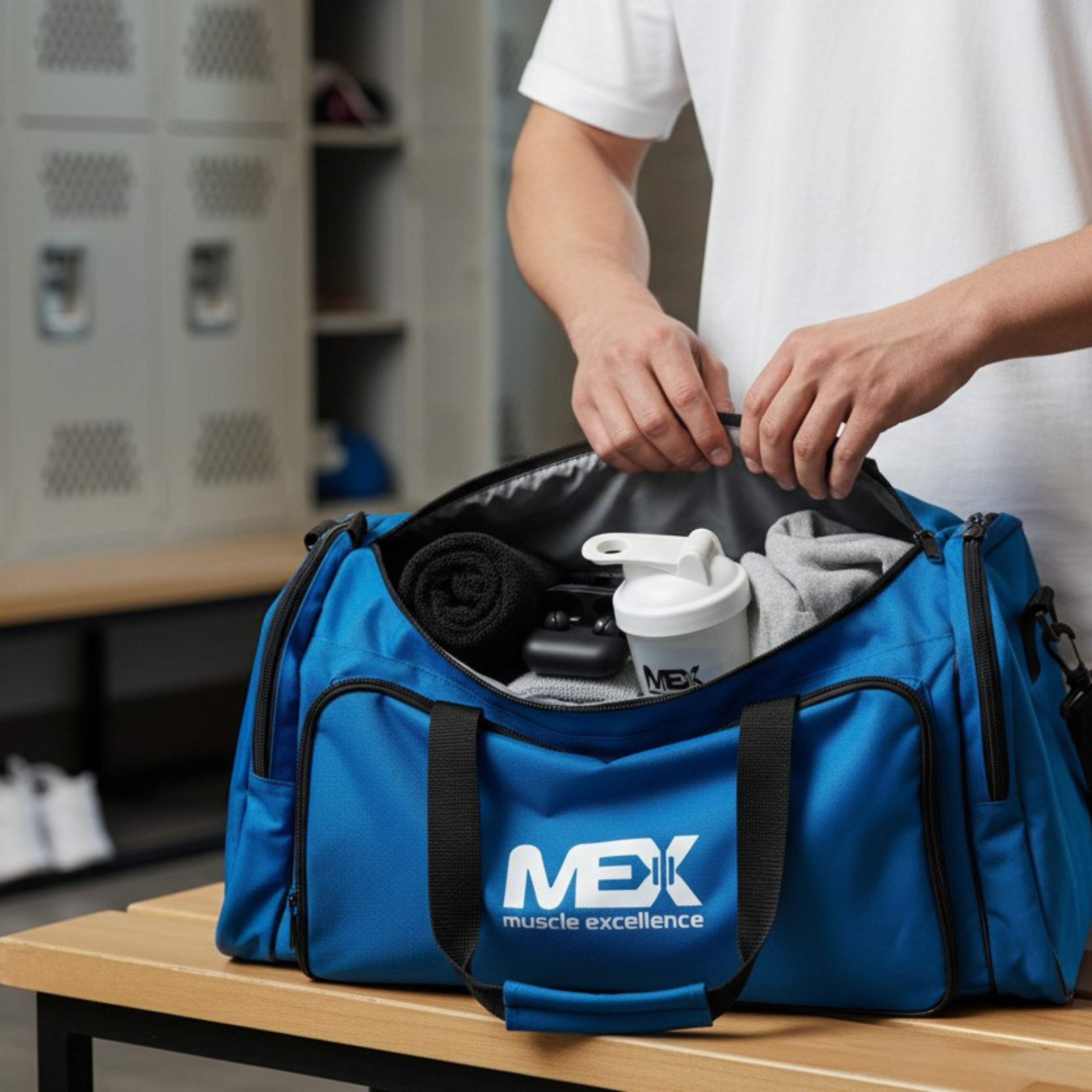 MEX NUTRITION - Sporty Bag - Blue