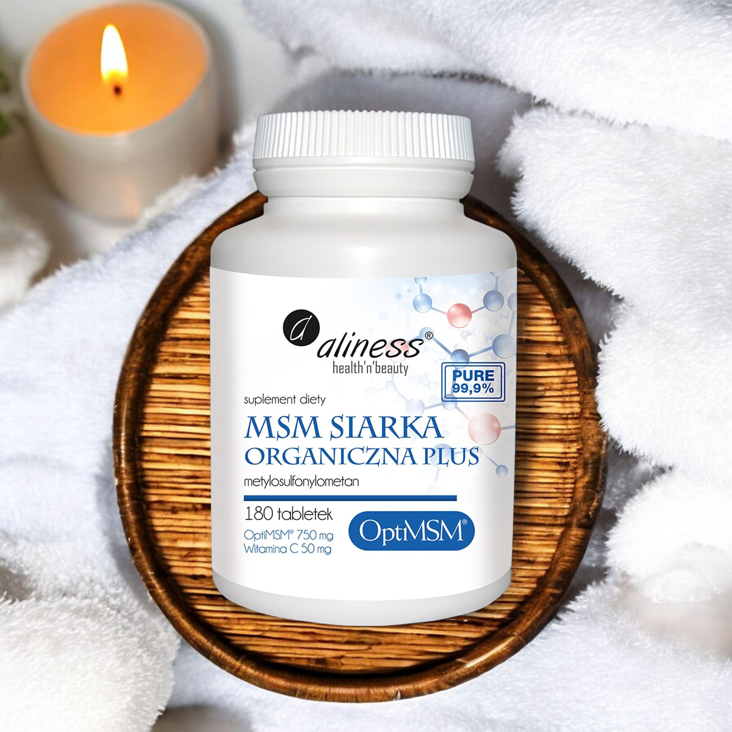 ALINESS MSM Organischer Schwefel PLUS - 180 Tabletten