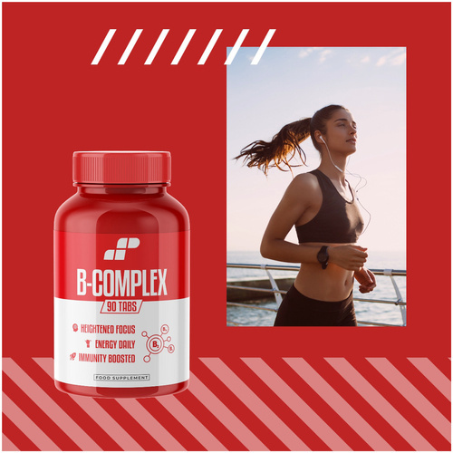 MP NUTRITION Vitamin B-Complex - 90tabs - B-Komplex Vitamine