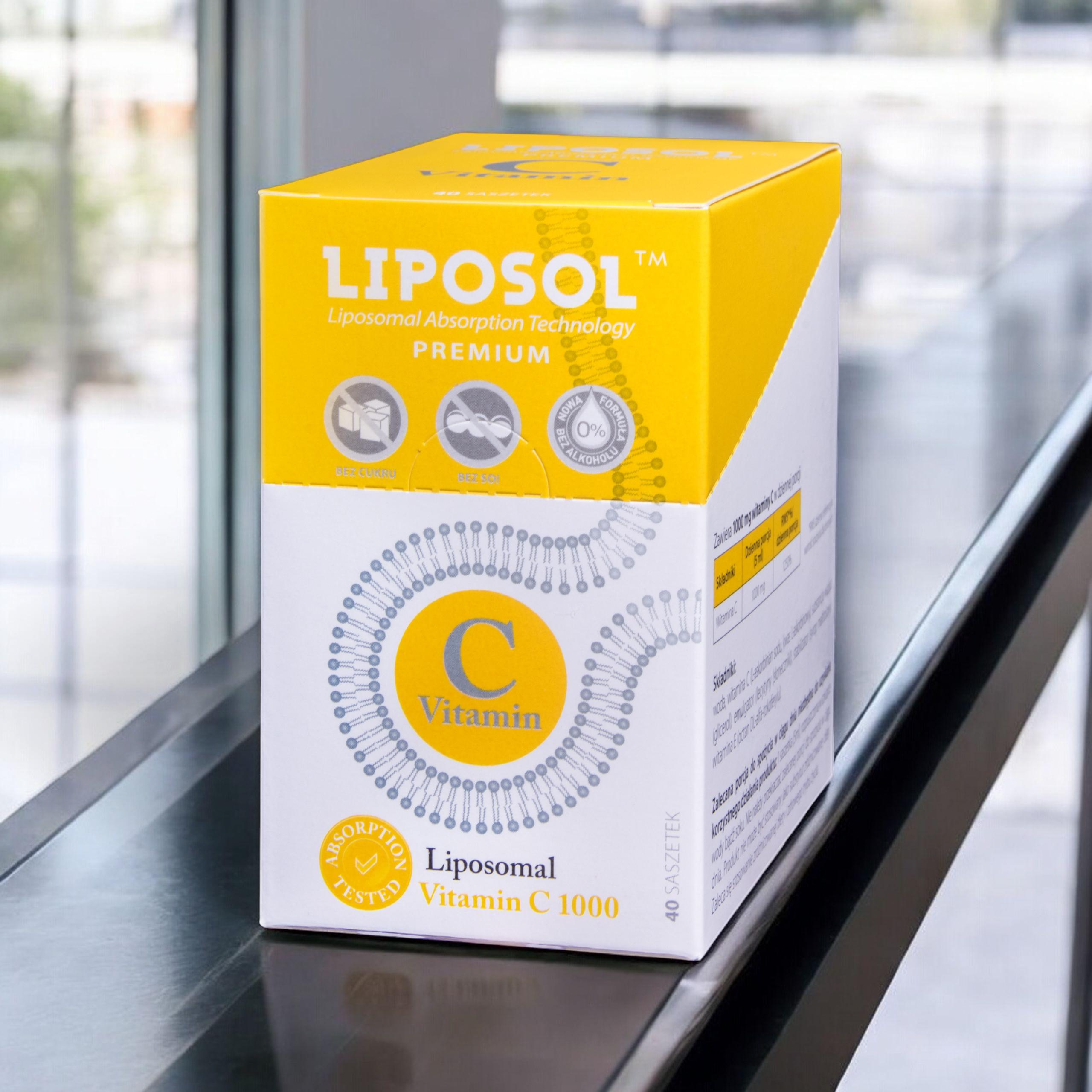 ALINESS Liposol Liposomal Vitamin C 1000 - 40 Beutel