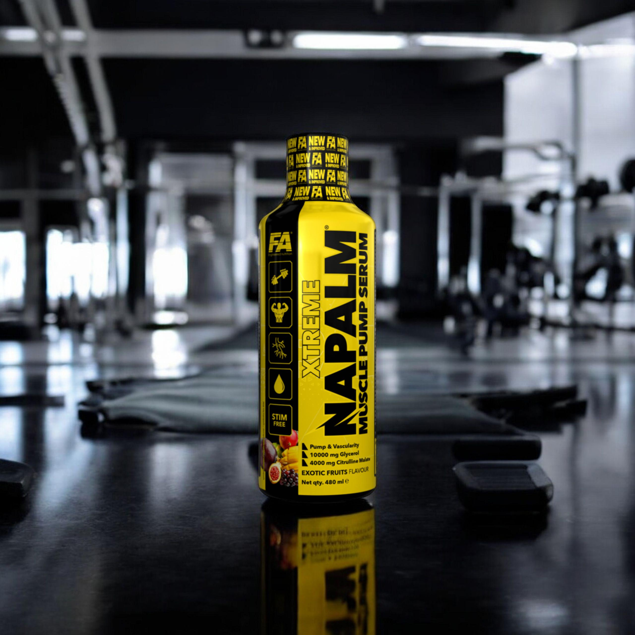 FITNESS AUTHORITY Napalm Muscle Pump Serum - 480ml - ExoticFruits - AUSVERKAUF - 31-03