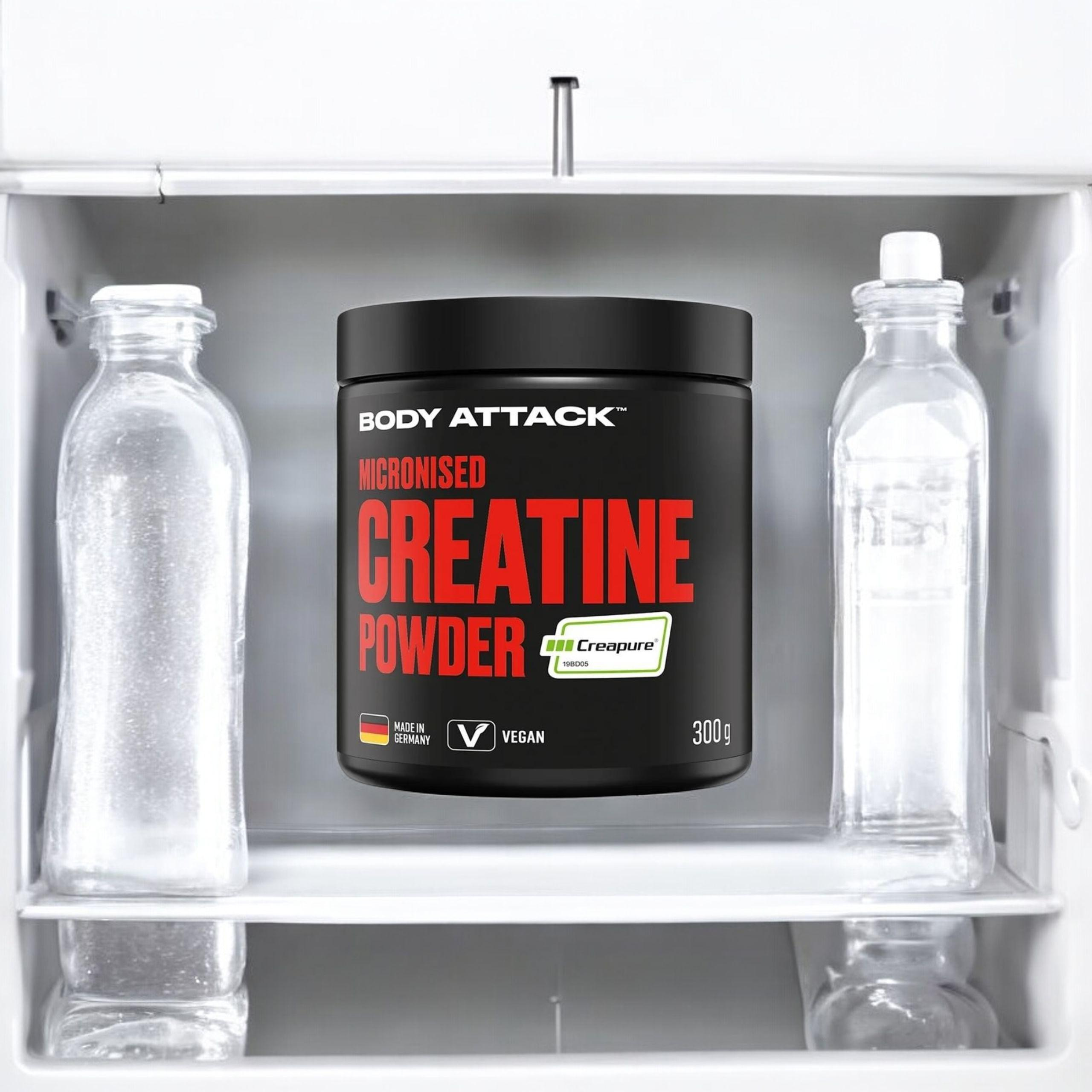 BODY ATTACK Creatine Powder Creapure - 300g - Natural