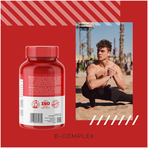 MP NUTRITION Vitamin B-Complex - 90tabs - B-Komplex Vitamine