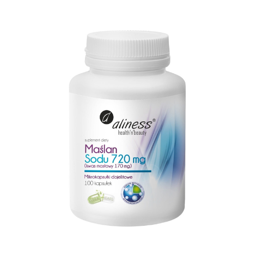 ALINESS Natriumbutyrat 720 mg Buttersäure 170 mg – 100 Kapseln