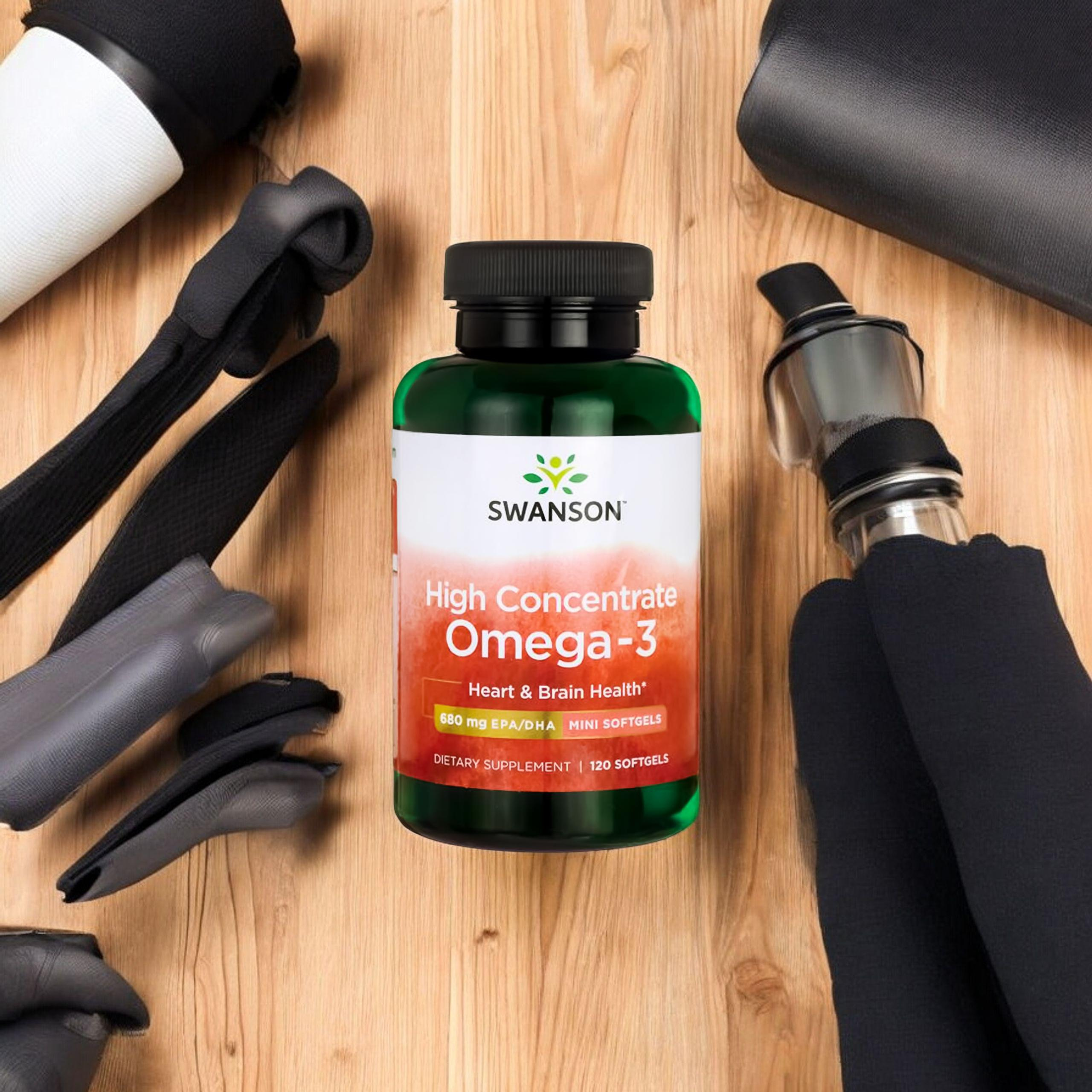 SWANSON Omega 3 High Concentrate - 120softgels