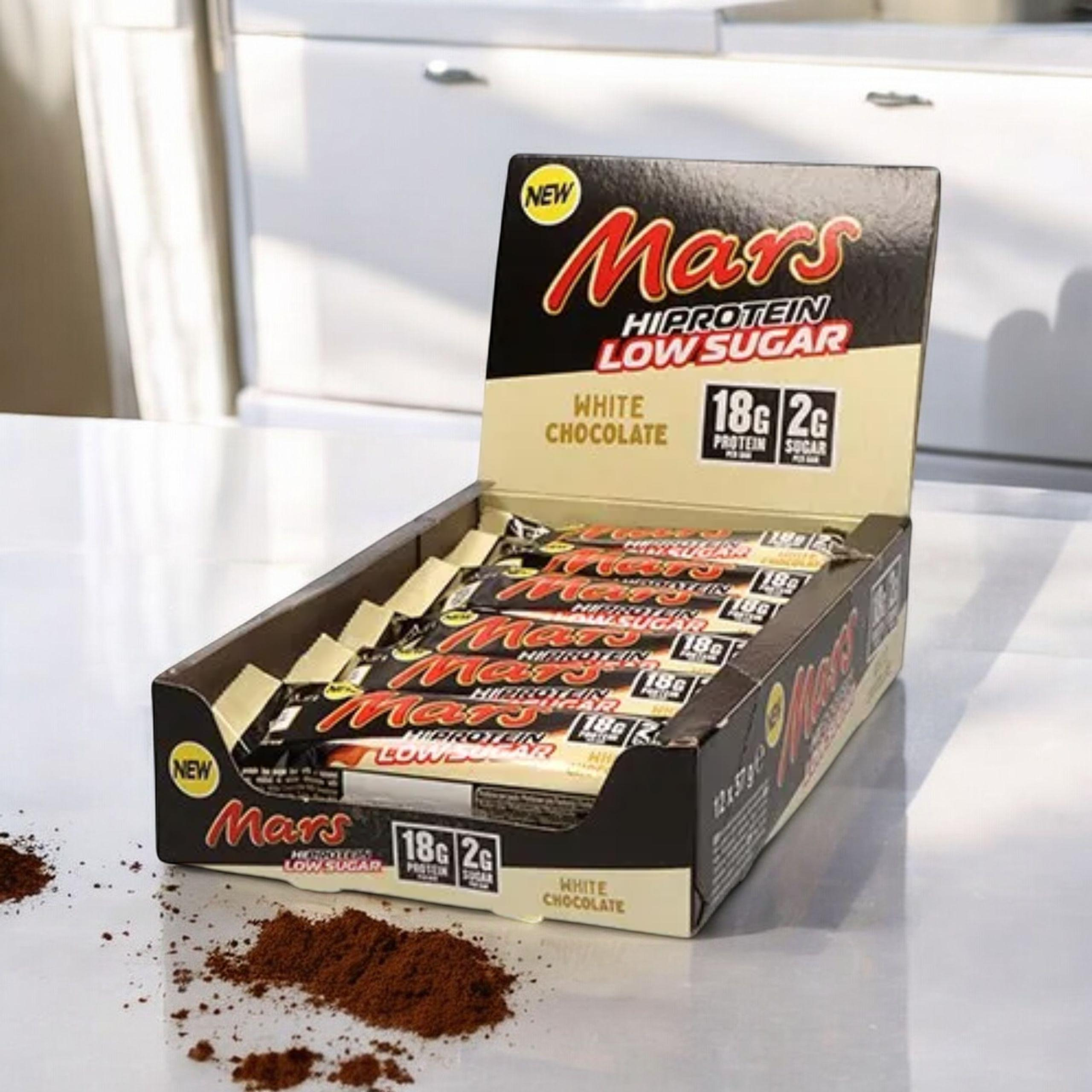 Mars - Mars HIProtein LS Riegel - 12x 57g - Weiße Schokolade