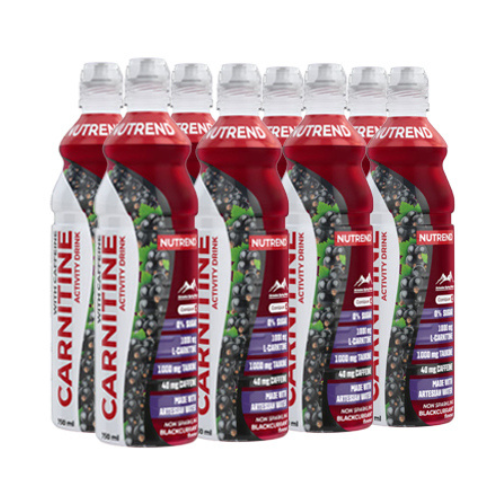 NUTREND Carnitin-Aktivität Mit Koffein - 8x 750ml